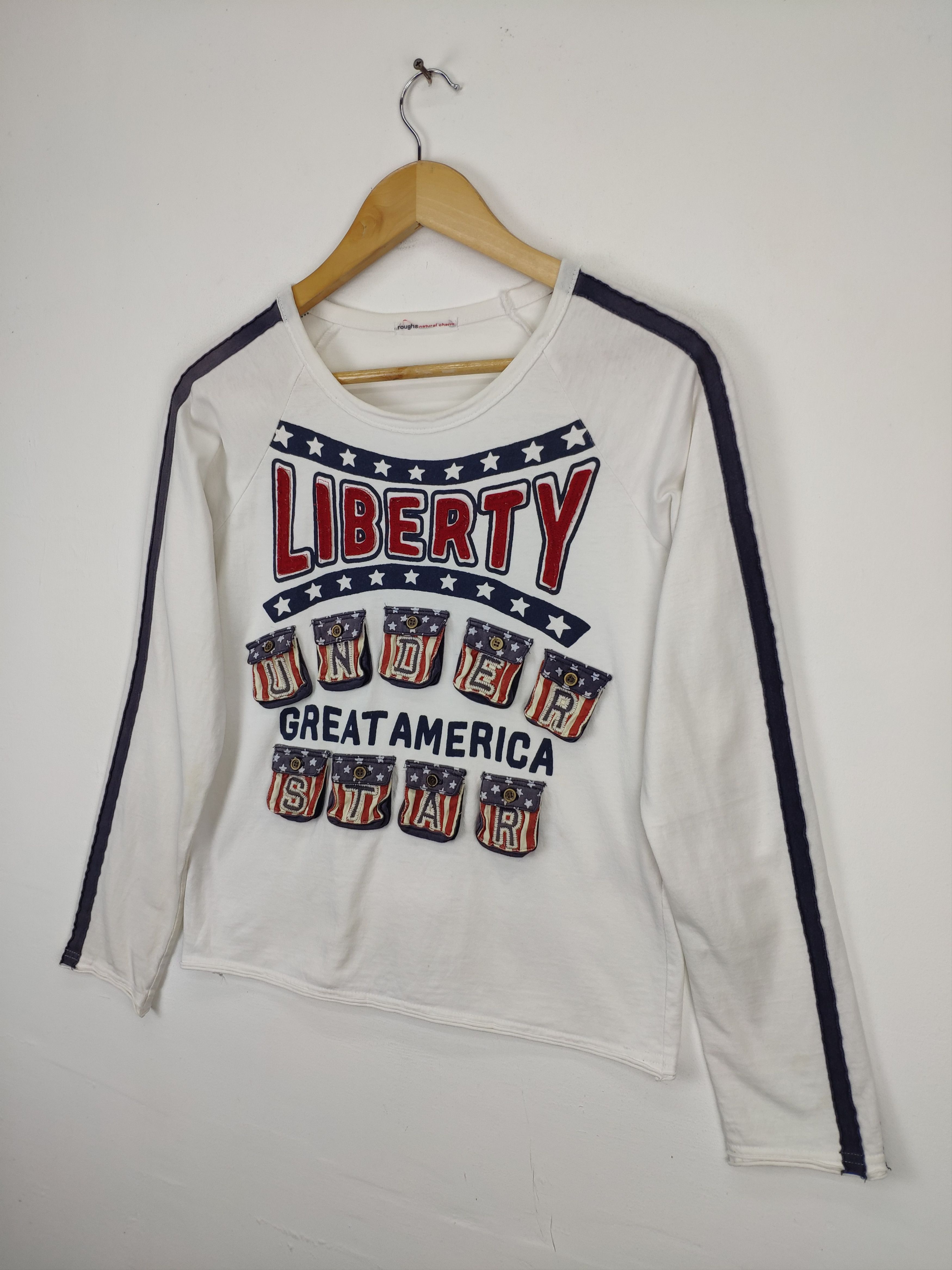 Vintage Vintage Liberty Great America Long Sleeve Shirt Size S / US 4 / IT 40 - 6 Thumbnail