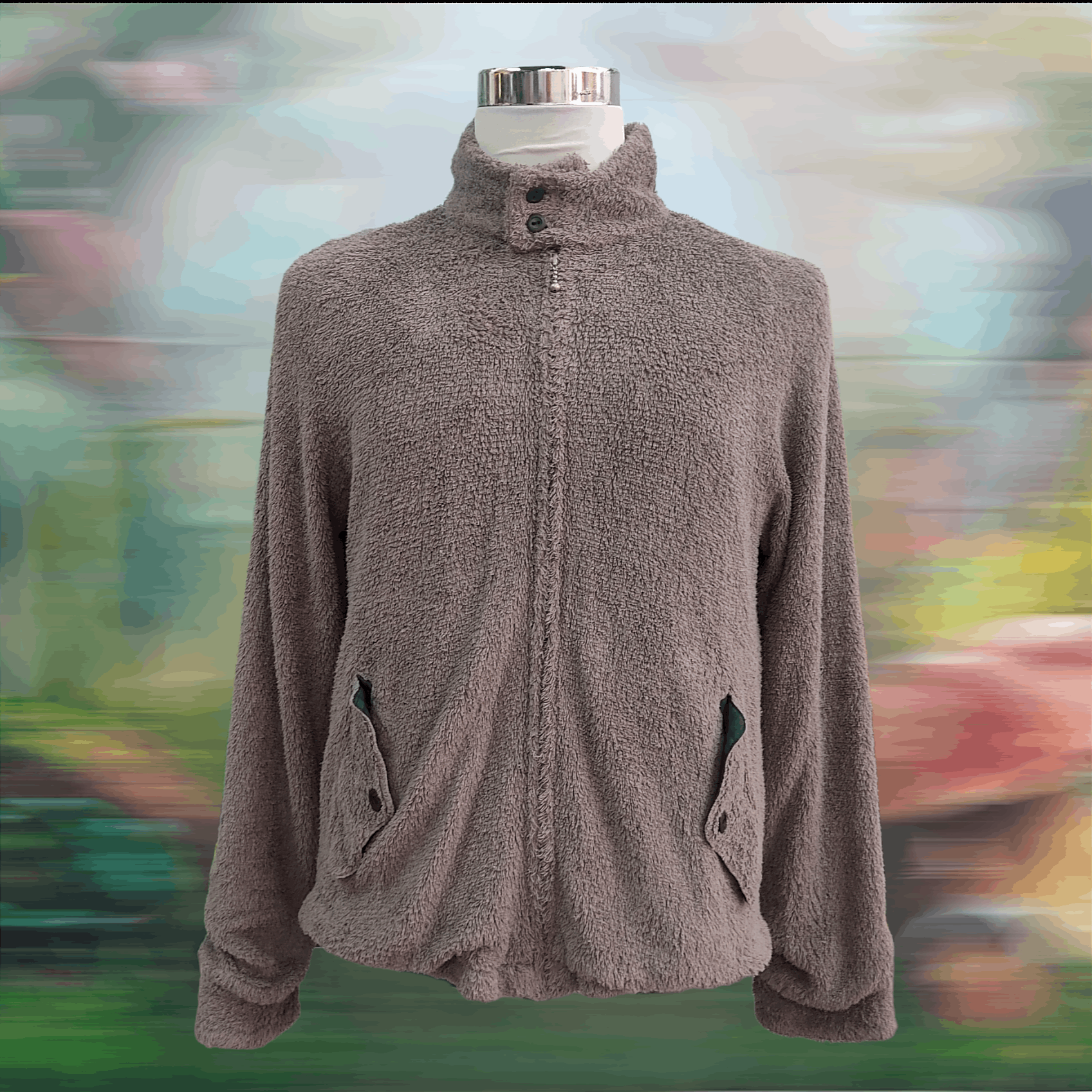 image of A F F A x Seditionaries Assemble A.k.a A.f.f.a Outer Brushed Blouson Jacket, Men's (Size Large)