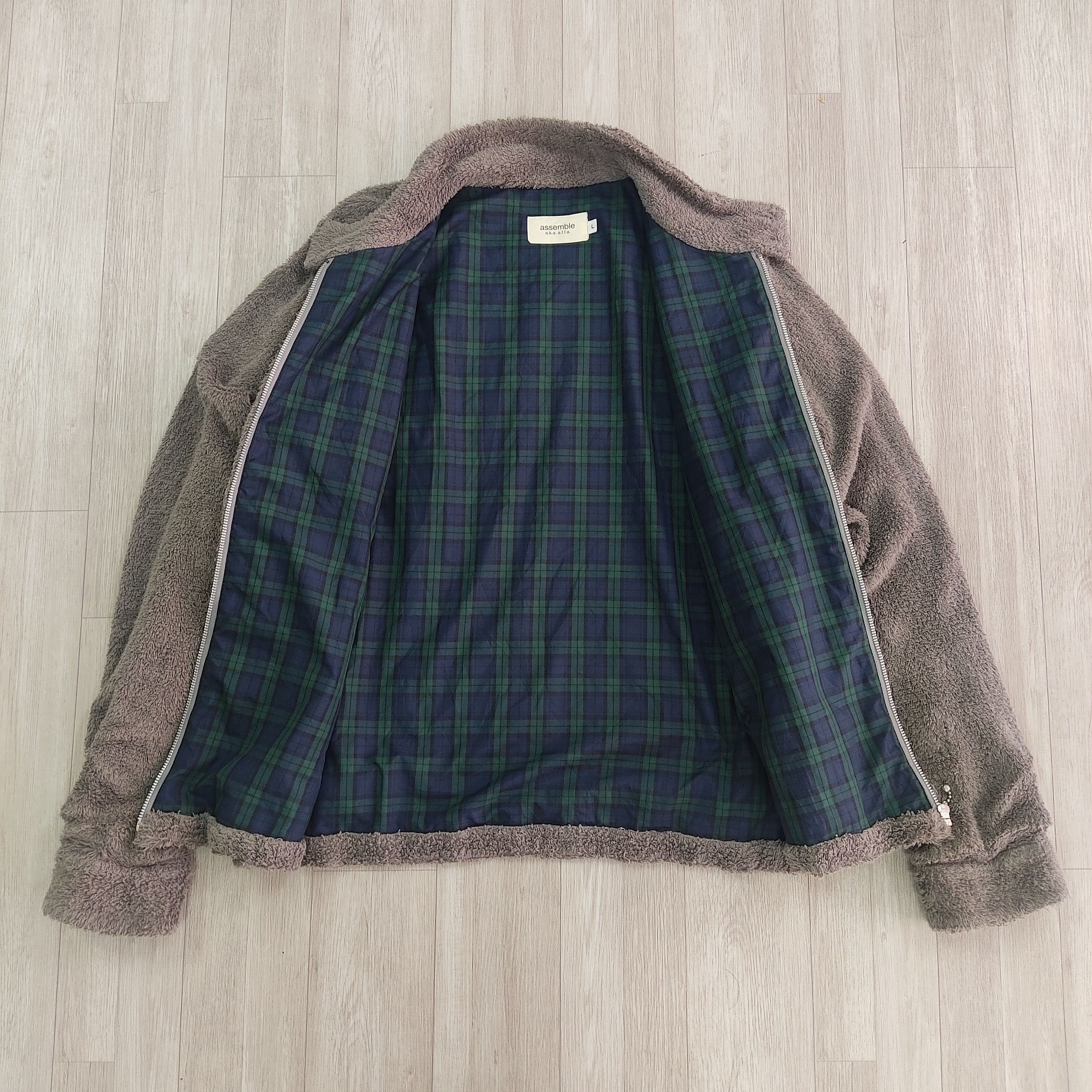 A.F.F.A. Assemble a.k.a A.F.F.A Outer Brushed Blouson Jacket Size US L / EU 52-54 / 3 - 11 Thumbnail