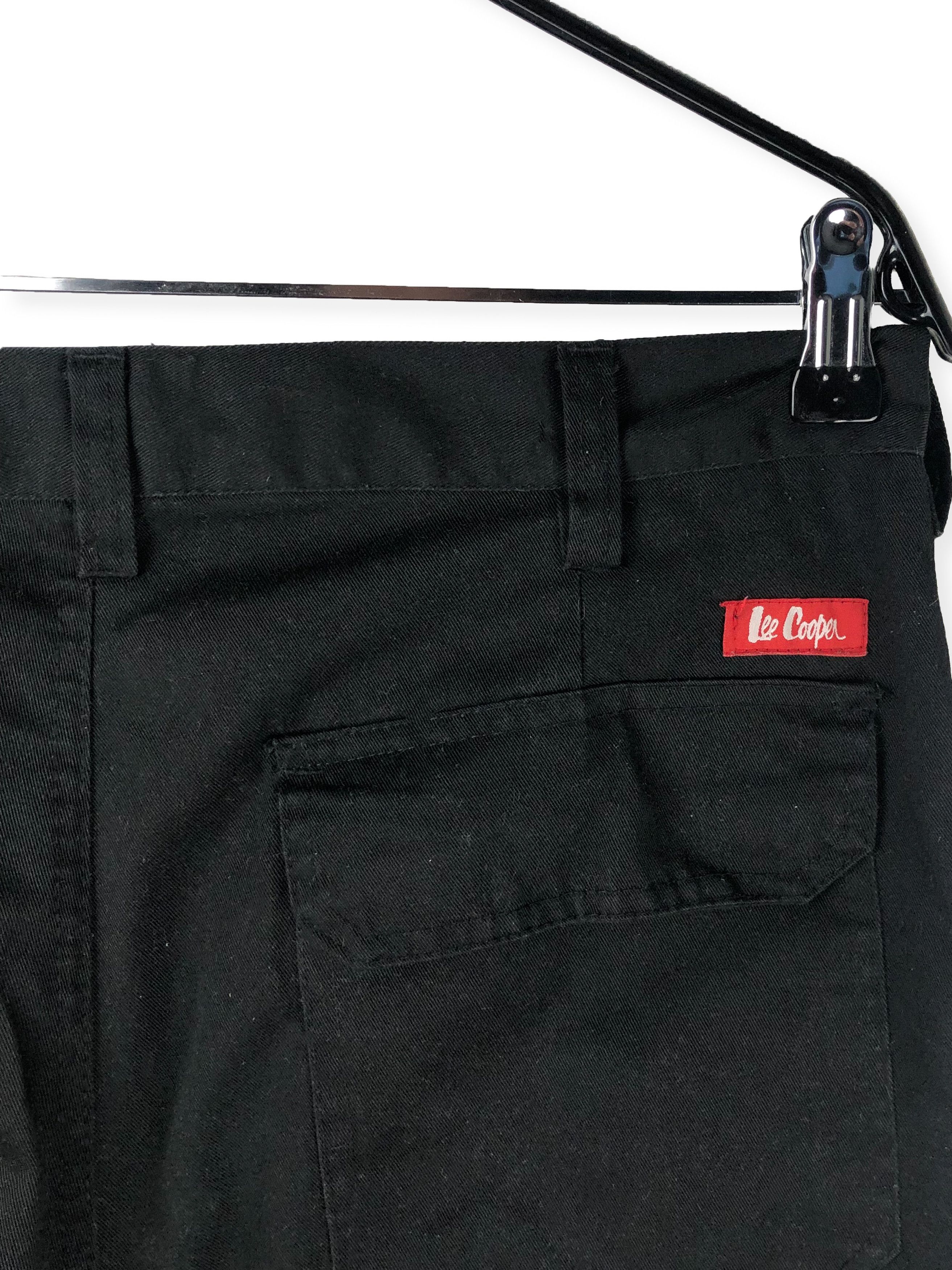 Lee Vintage LEE Cooper Black Cargo Pants M239 Size US 32 / EU 48 - 2 Thumbnail