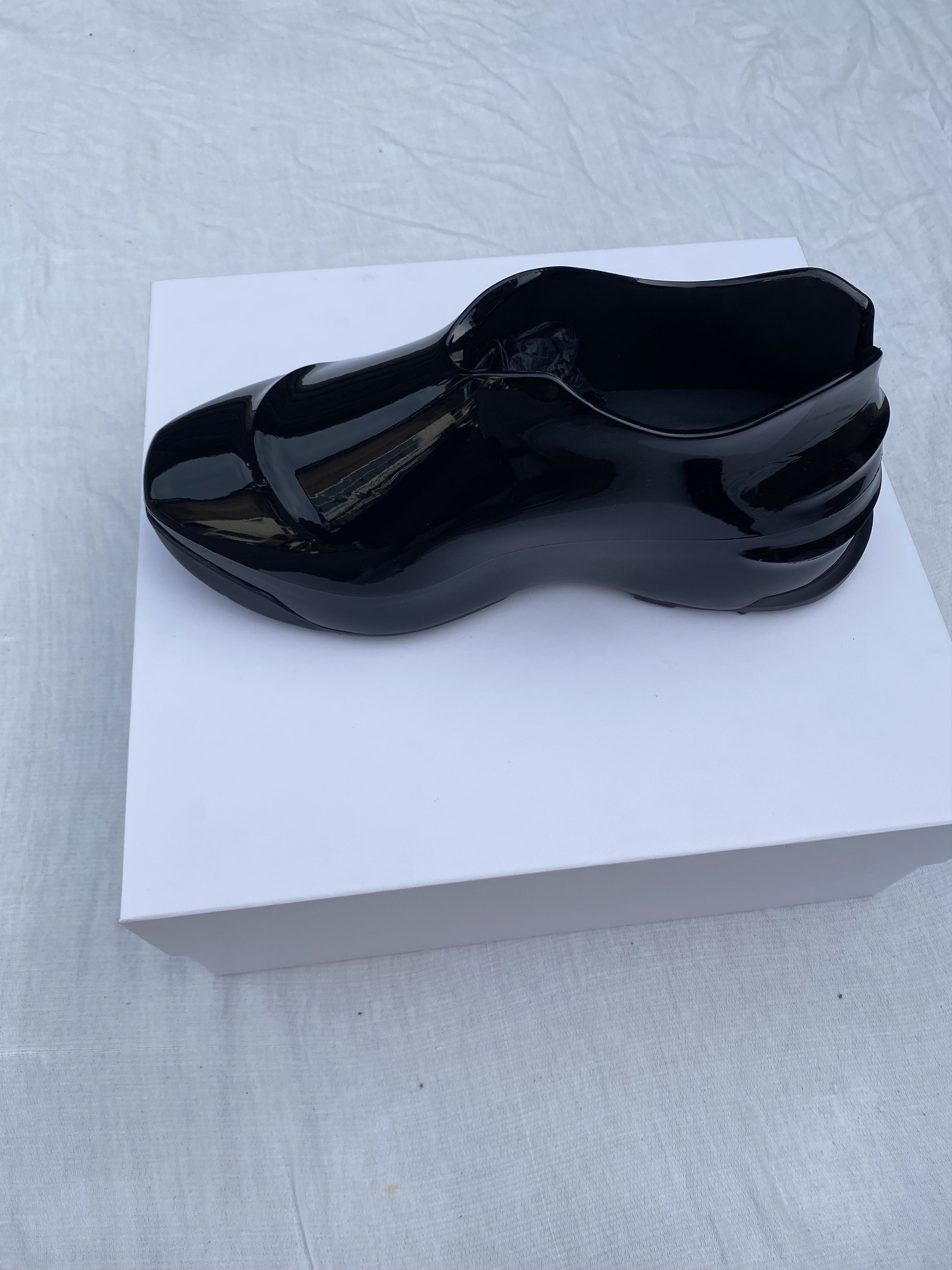 Givenchy Monumental Mallow Low - Shiny Black Rubber Size US 13 / EU 46 - 3 Thumbnail