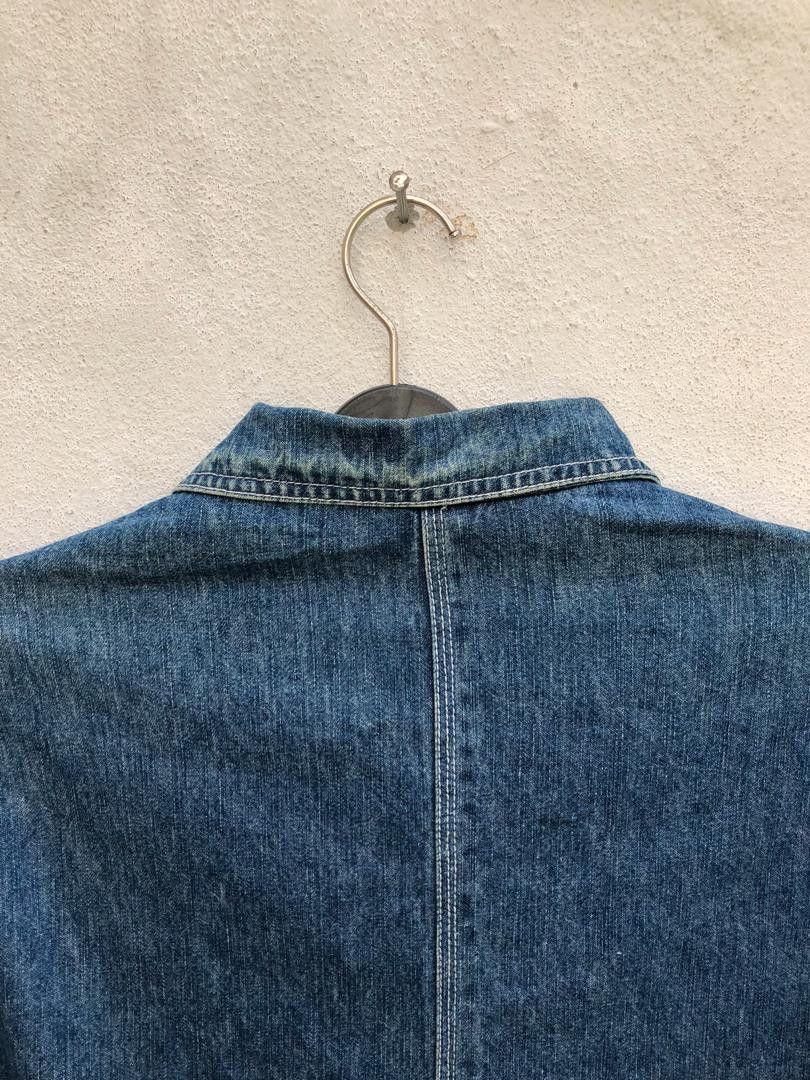 Levi's × Levi's Vintage Clothing Vintage 90s LVC Blanket Lining Denim Chore Jacket Size US M / EU 48-50 / 2 - 9 Thumbnail