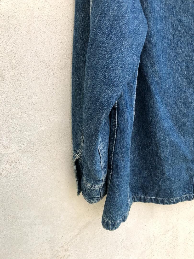 Levi's × Levi's Vintage Clothing Vintage 90s LVC Blanket Lining Denim Chore Jacket Size US M / EU 48-50 / 2 - 11 Thumbnail
