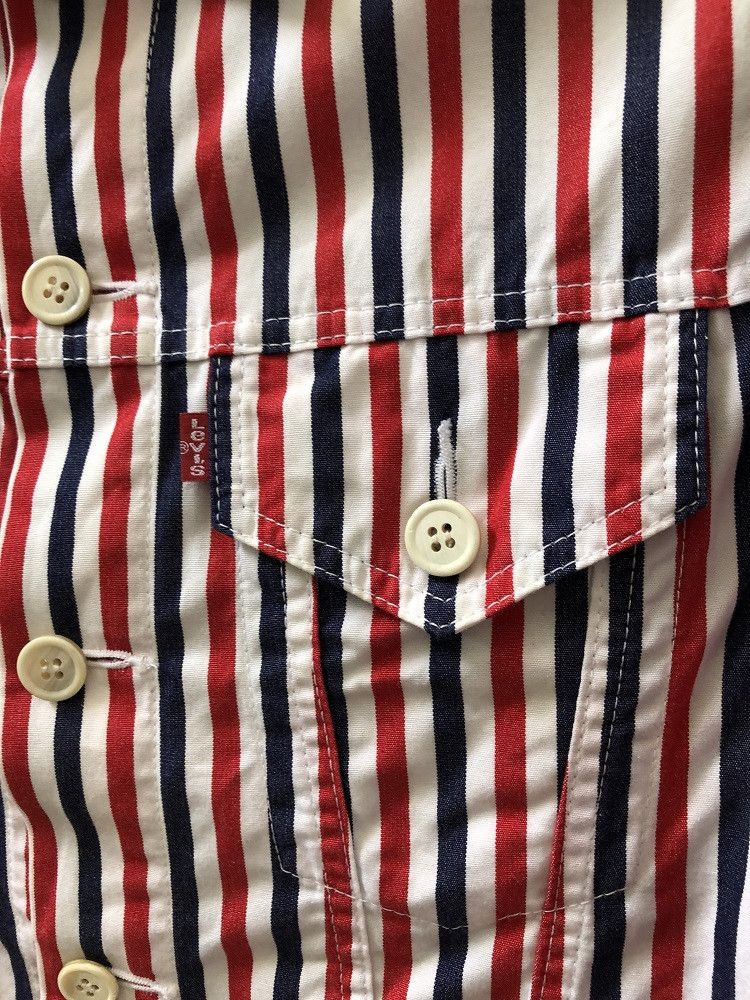 Comme des Garcons × Junya Watanabe Junya Watanabe Man CDG X Levis AD2002 Multi Color Stripe Size US S / EU 44-46 / 1 - 3 Thumbnail