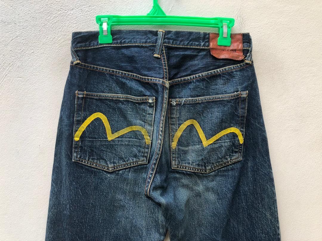 Evisu × Vintage Vintage 2000 Evisu No 1 Special Selvedge Denim Jeans Size US 31 - 2 Thumbnail