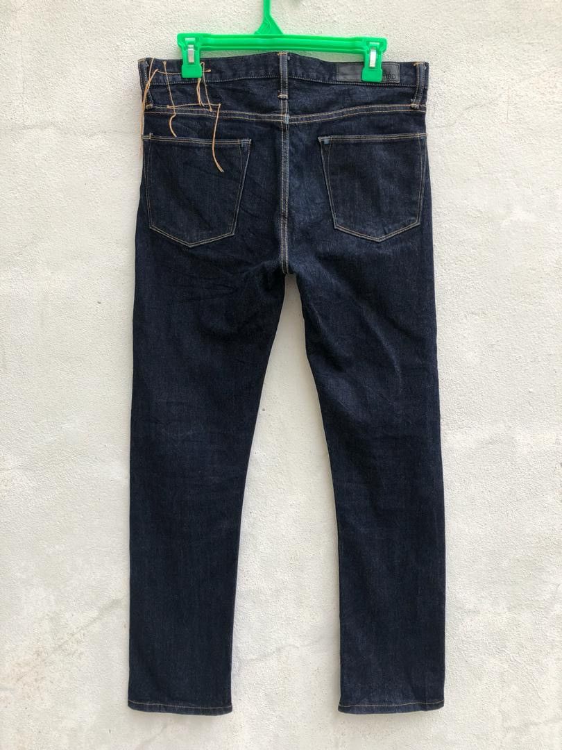 Indigo × KURO 👉🔥 Iconic Kura Japan Redline Selvedge Slim Denim Jeans Size US 30 / EU 46 - 5 Thumbnail