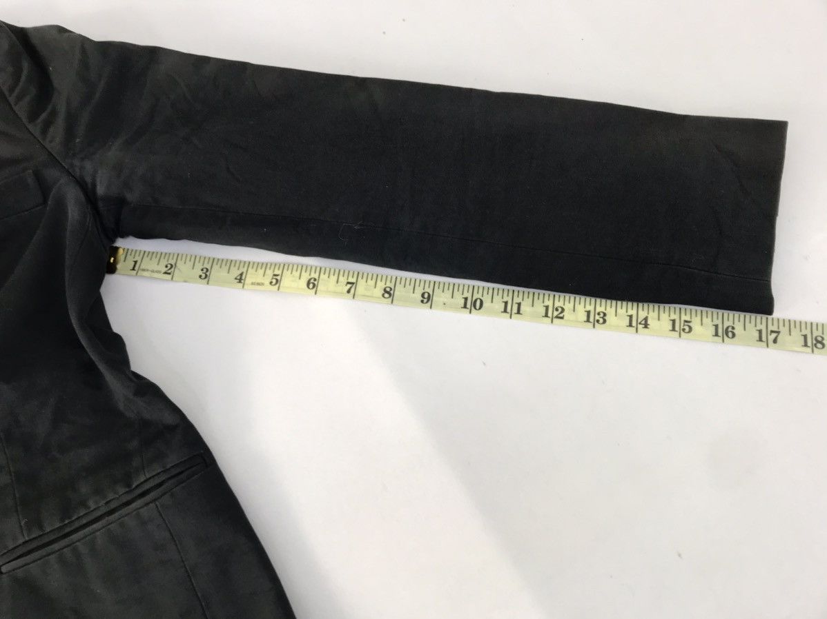 A.P.C. A.P.C Rue De Fleurs Paris Black Simple Blazer Coat Jacket Size S / US 4 / IT 40 - 11 Thumbnail
