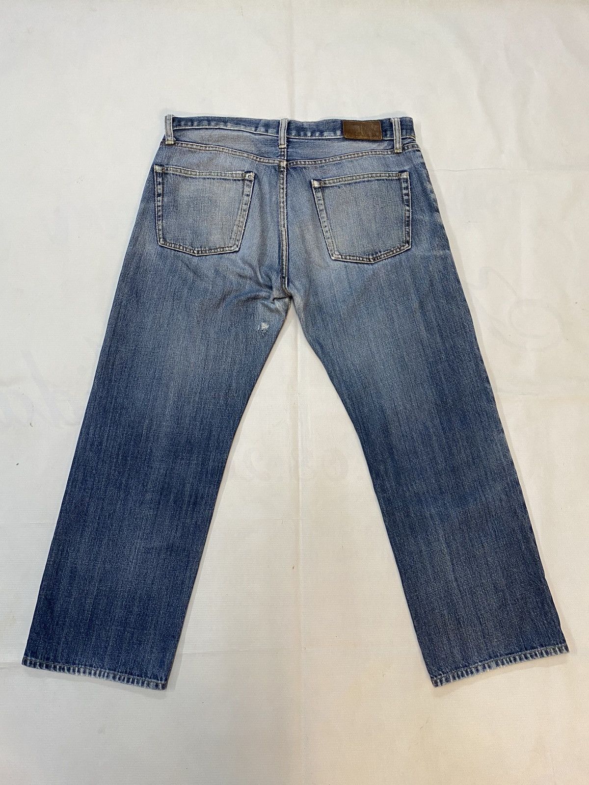 Japanese Brand × Uniqlo × Vintage S002 Uniqlo Distressed Denim Pant Size US 34 / EU 50 - 12 Thumbnail