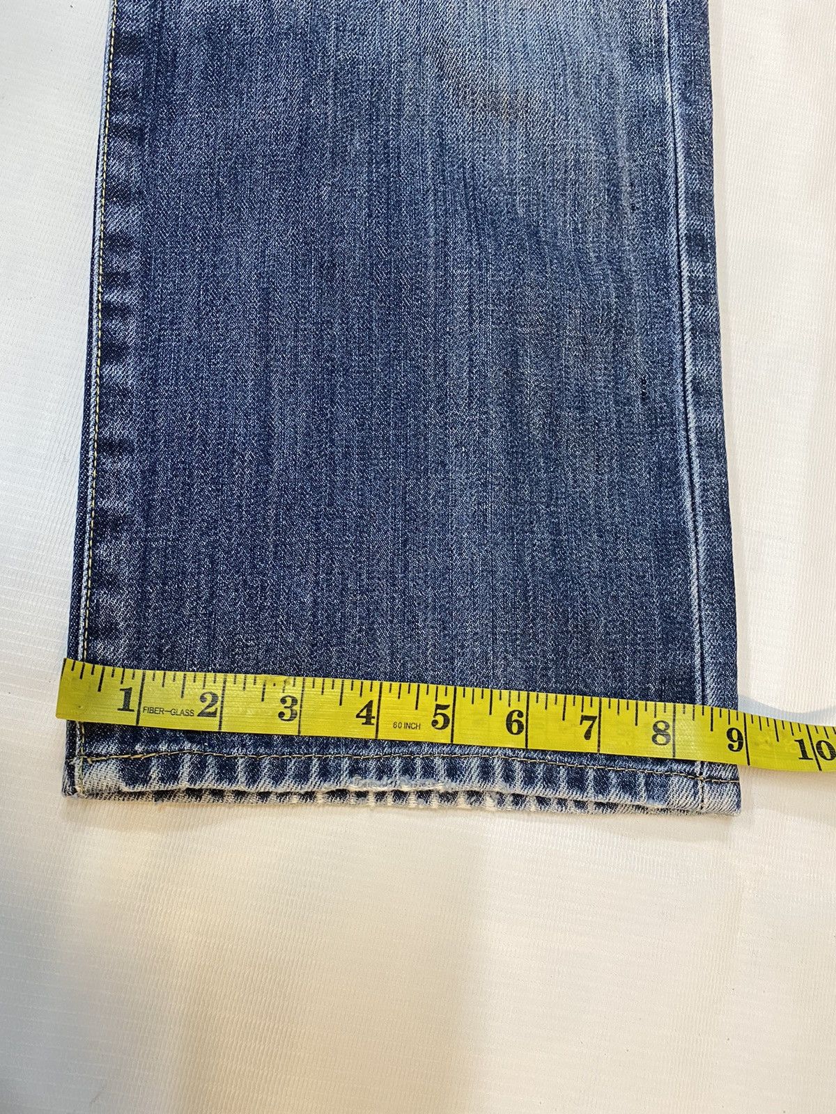 Japanese Brand × Uniqlo × Vintage S002 Uniqlo Distressed Denim Pant Size US 34 / EU 50 - 20 Thumbnail