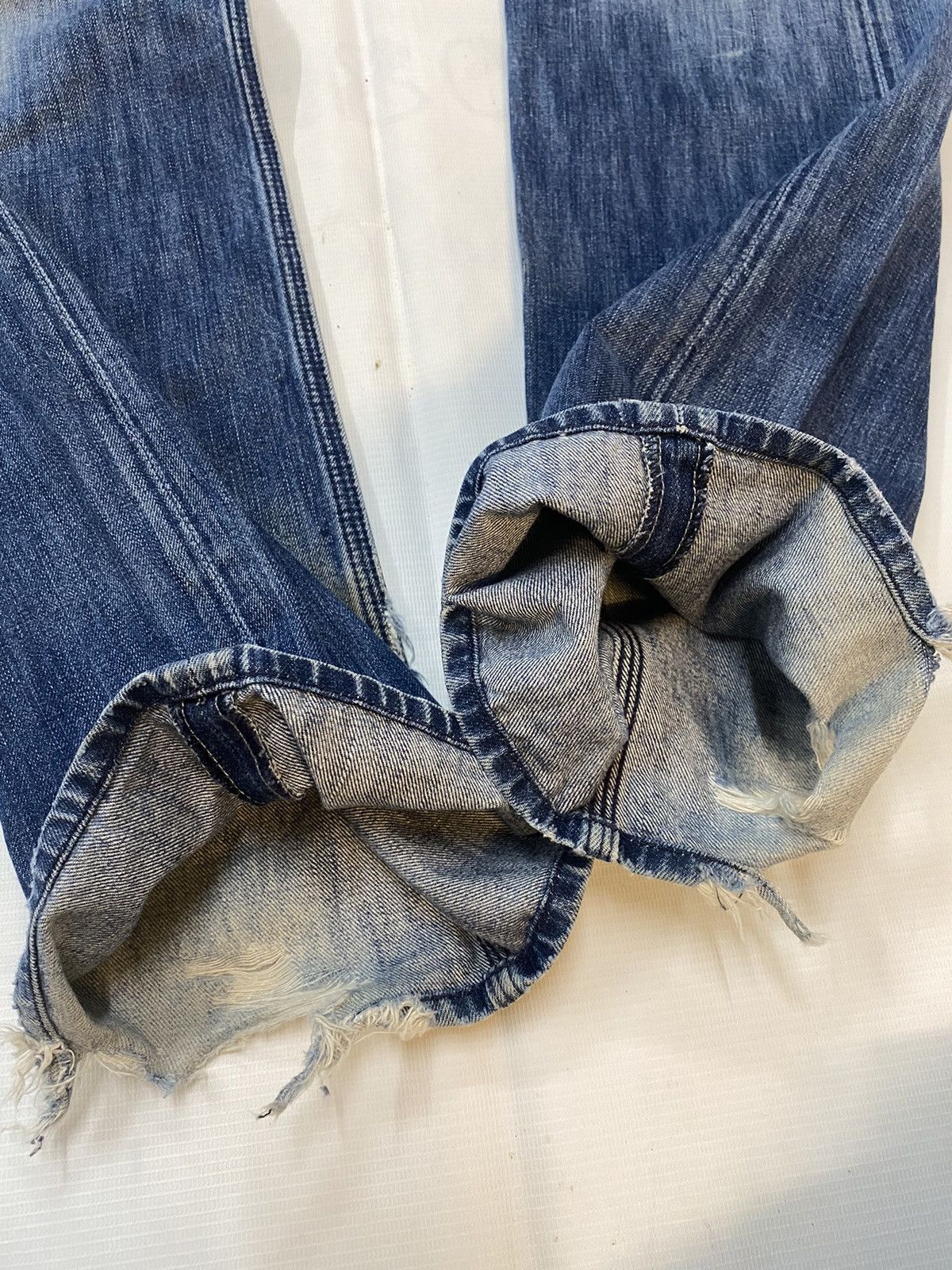7 For All Mankind 7 For All Mandkind Distressed Denim Pant Size US 36 / EU 52 - 7 Thumbnail