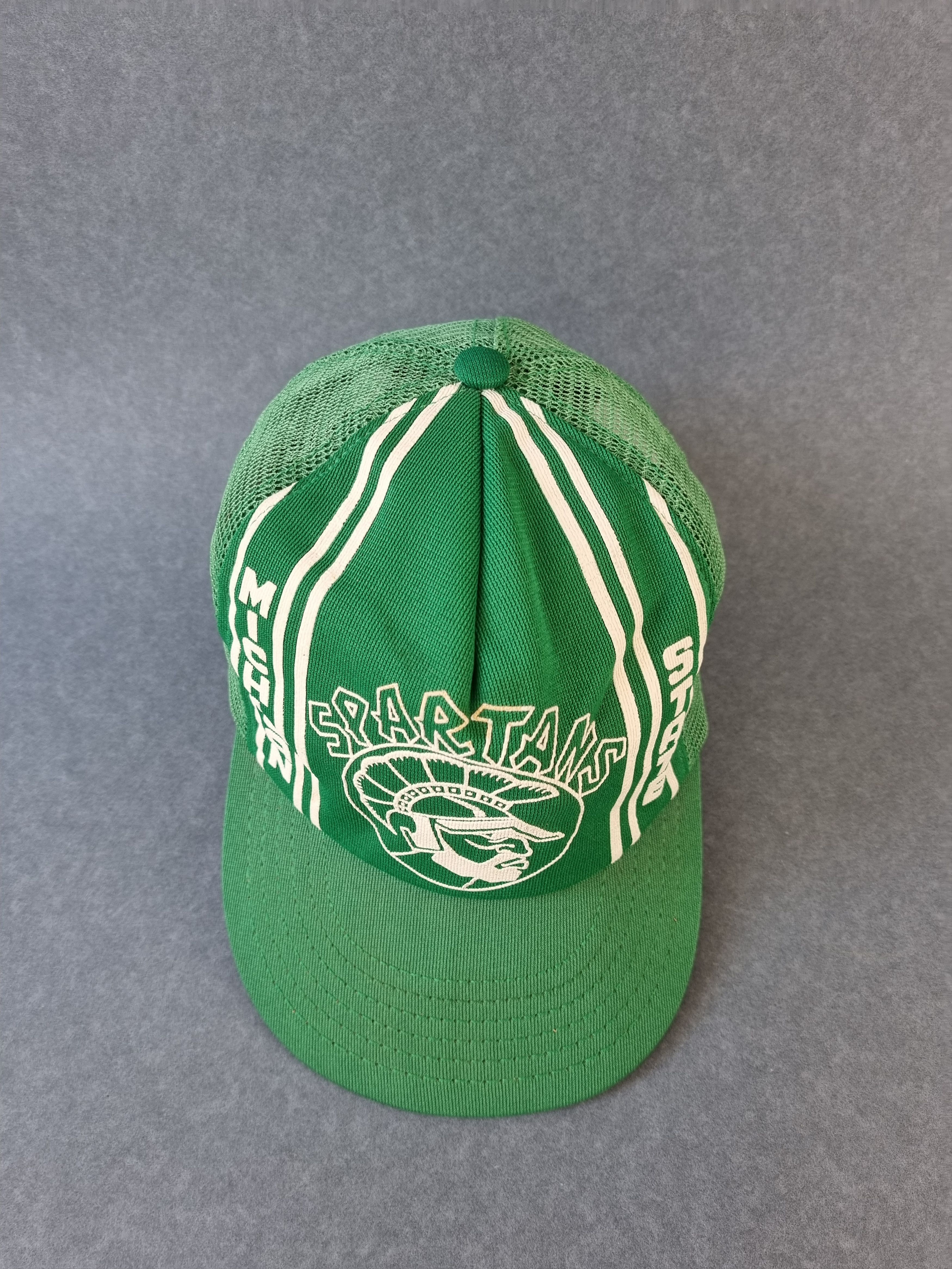 NFL Rare 70s MICHIGAN State SPARTANS Union Made Cap Size ONE SIZE - 3 Thumbnail