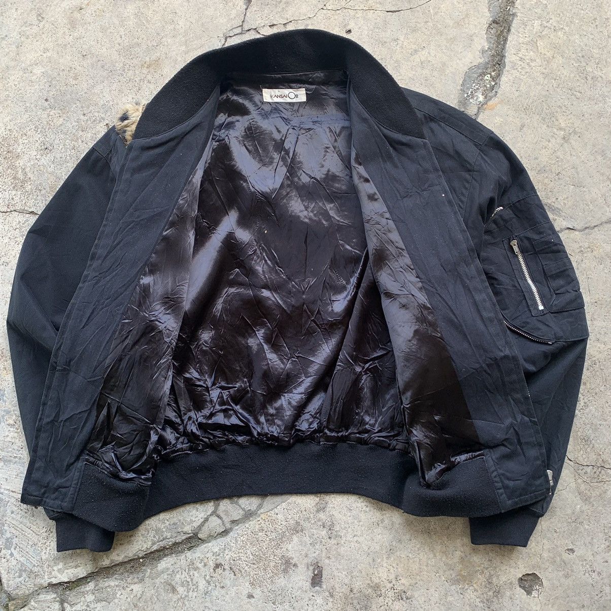 Japanese Brand kansai yamamoto snow leopard bomber Size US M / EU 48-50 / 2 - 20 Thumbnail