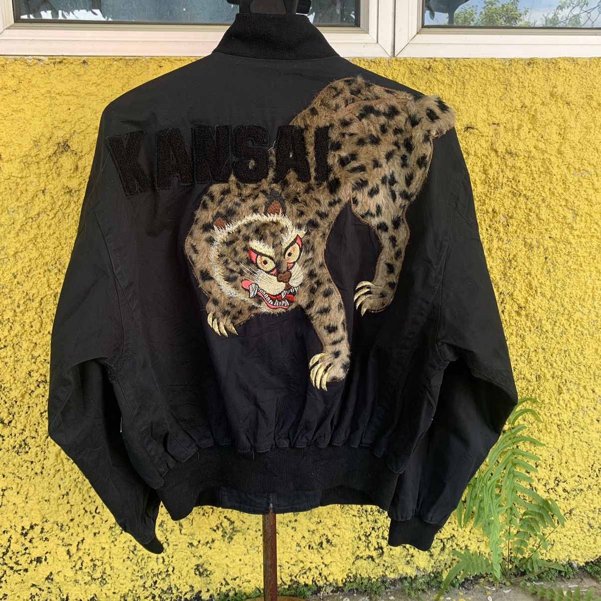 Japanese Brand kansai yamamoto snow leopard bomber Size US M / EU 48-50 / 2 - 4 Thumbnail