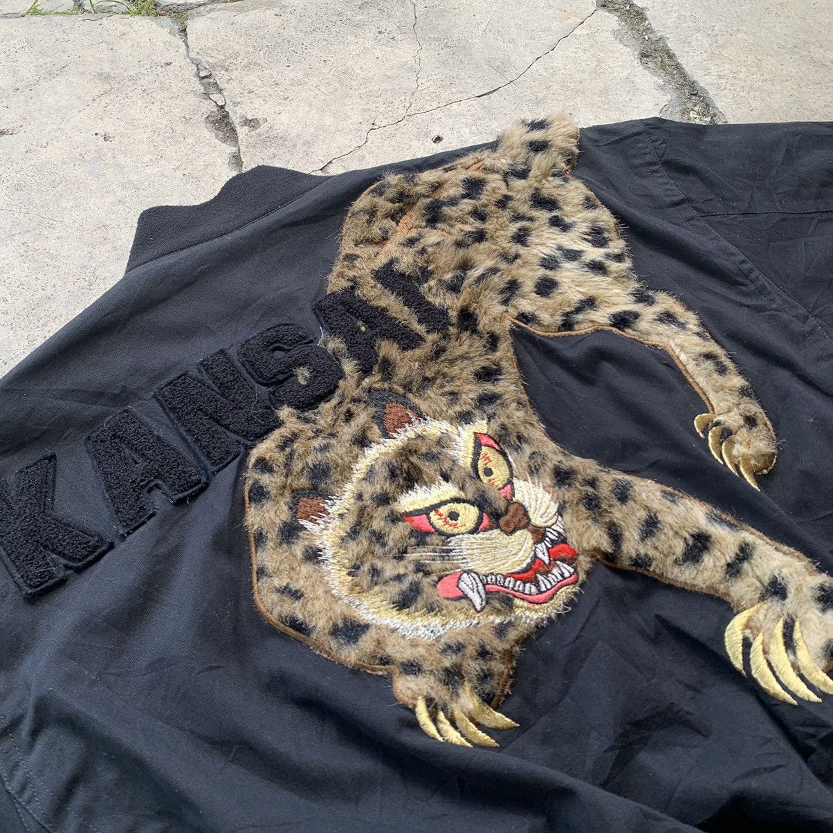Japanese Brand kansai yamamoto snow leopard bomber Size US M / EU 48-50 / 2 - 22 Thumbnail