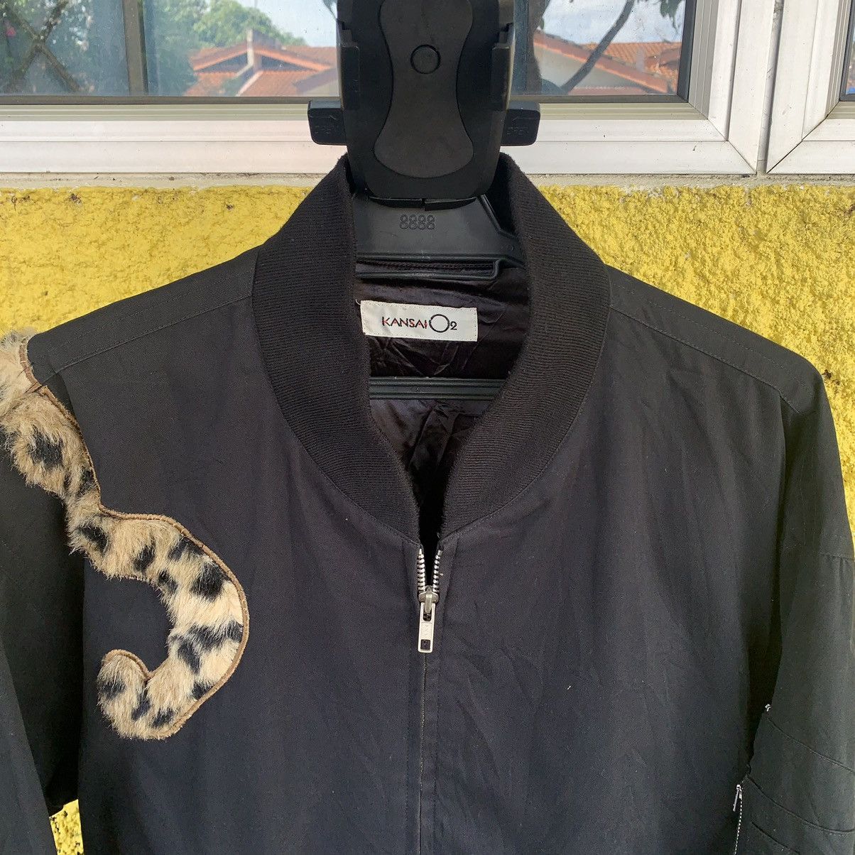 Japanese Brand kansai yamamoto snow leopard bomber Size US M / EU 48-50 / 2 - 5 Thumbnail