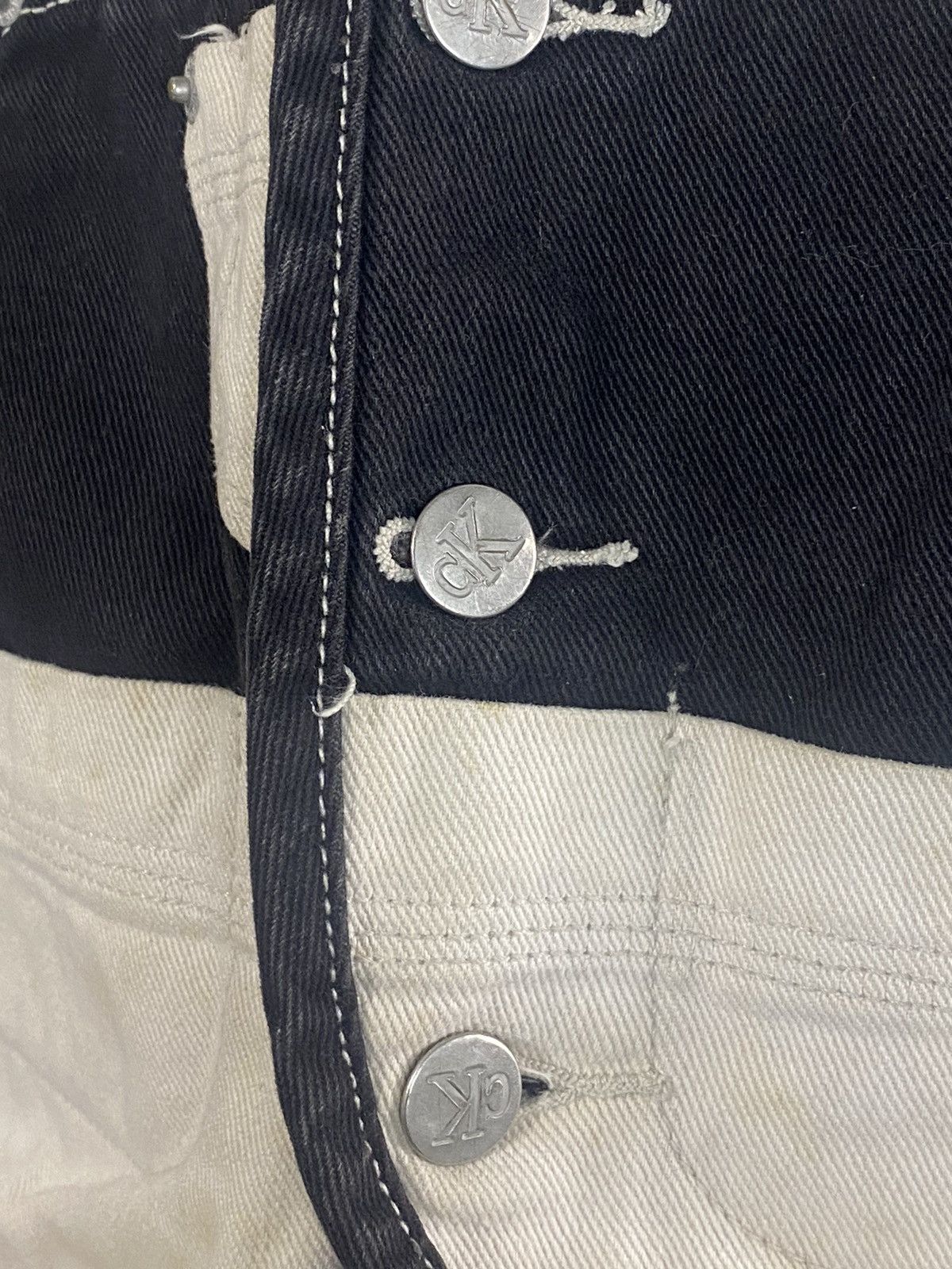 Calvin Klein × Calvin Klein 205W39NYC CALVIN KLEIN JEANS ORIGINAL VINTAGE VEST DENIM Size US M / EU 48-50 / 2 - 5 Thumbnail