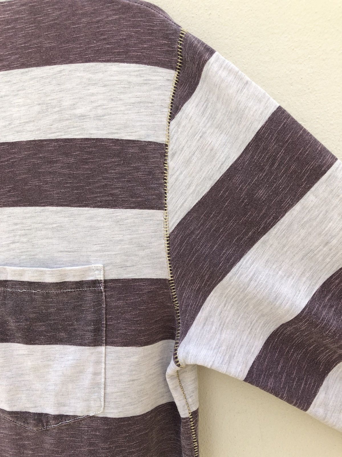Nicole Farhi Farhi Made in Portugal Border Striped Long Sleeves t shirt Size US M / EU 48-50 / 2 - 7 Thumbnail