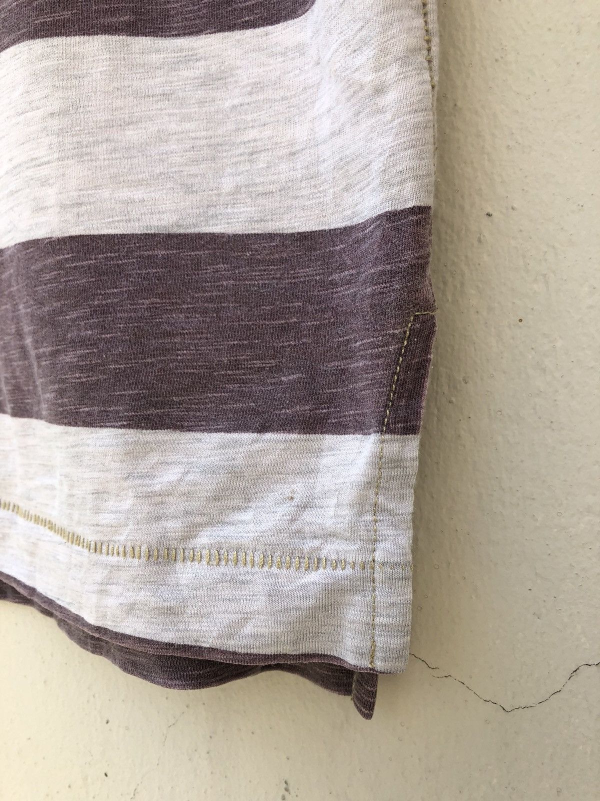 Nicole Farhi Farhi Made in Portugal Border Striped Long Sleeves t shirt Size US M / EU 48-50 / 2 - 4 Thumbnail