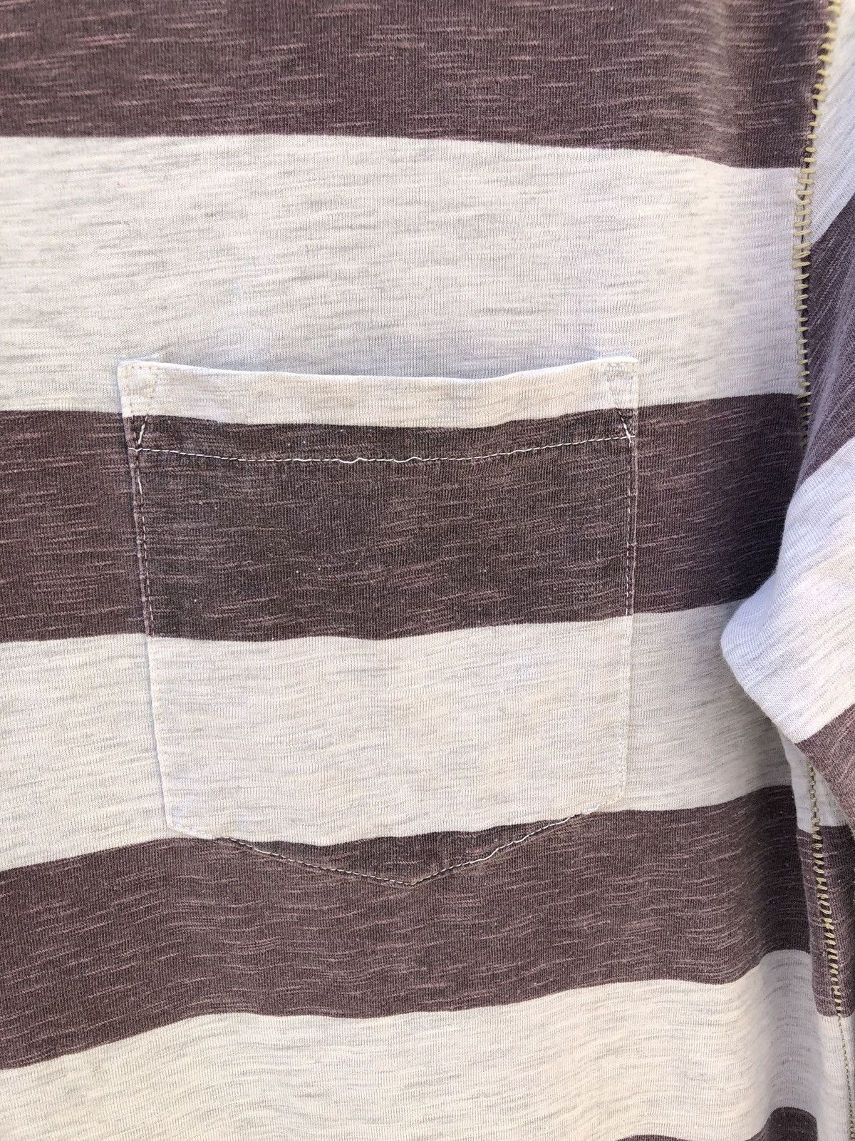 Nicole Farhi Farhi Made in Portugal Border Striped Long Sleeves t shirt Size US M / EU 48-50 / 2 - 3 Thumbnail