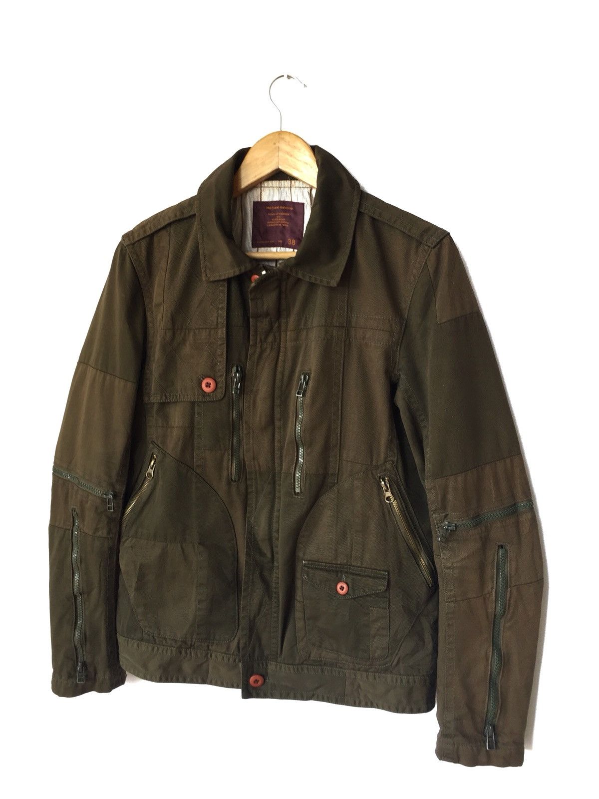 Japanese Brand × NANO universe HYBRID PATCHWORK MOTO JACKET Size US M / EU 48-50 / 2 - 5 Thumbnail
