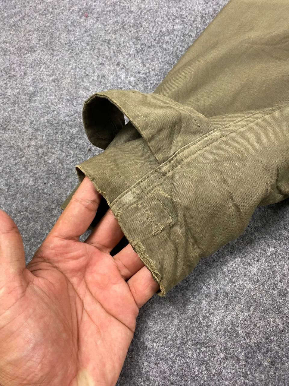 Vintage Vintage German Army Cold Weather Parka Opti Zipper Size US XXL / EU 58 / 5 - 13 Thumbnail