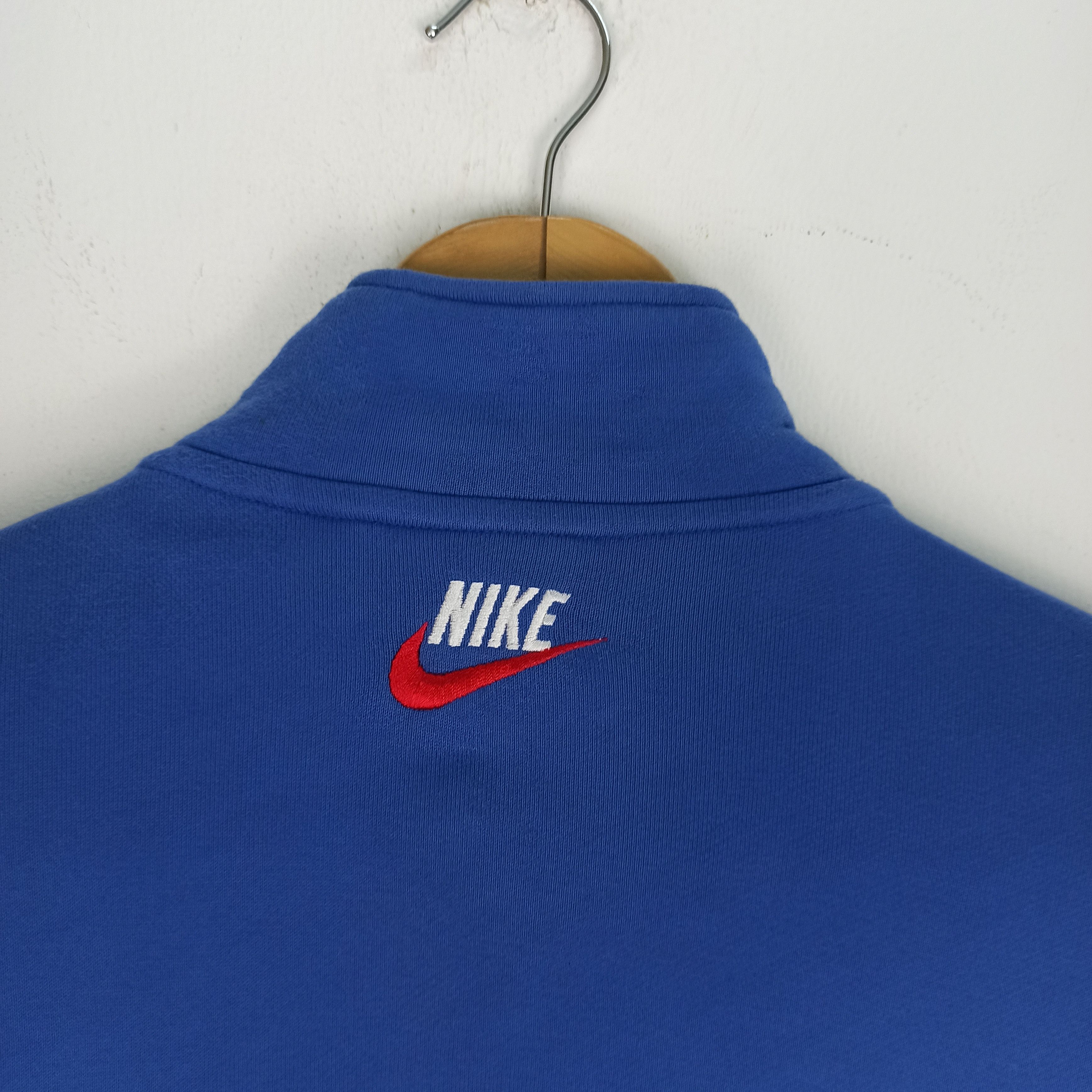 Nike 🔥Steals🔥 Nike Big Logo Full Zipper Sweater Size US M / EU 48-50 / 2 - 6 Thumbnail