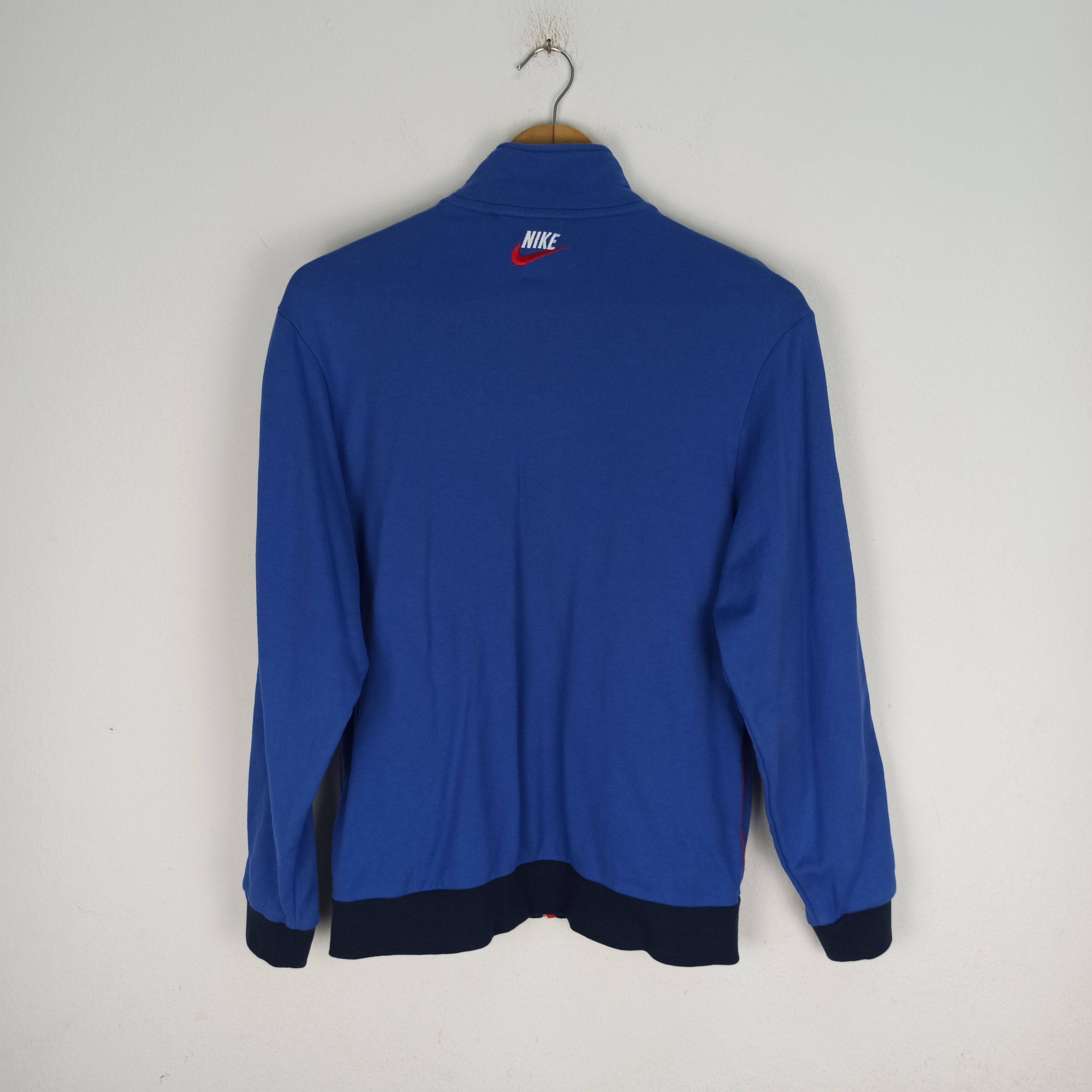 Nike 🔥Steals🔥 Nike Big Logo Full Zipper Sweater Size US M / EU 48-50 / 2 - 5 Thumbnail