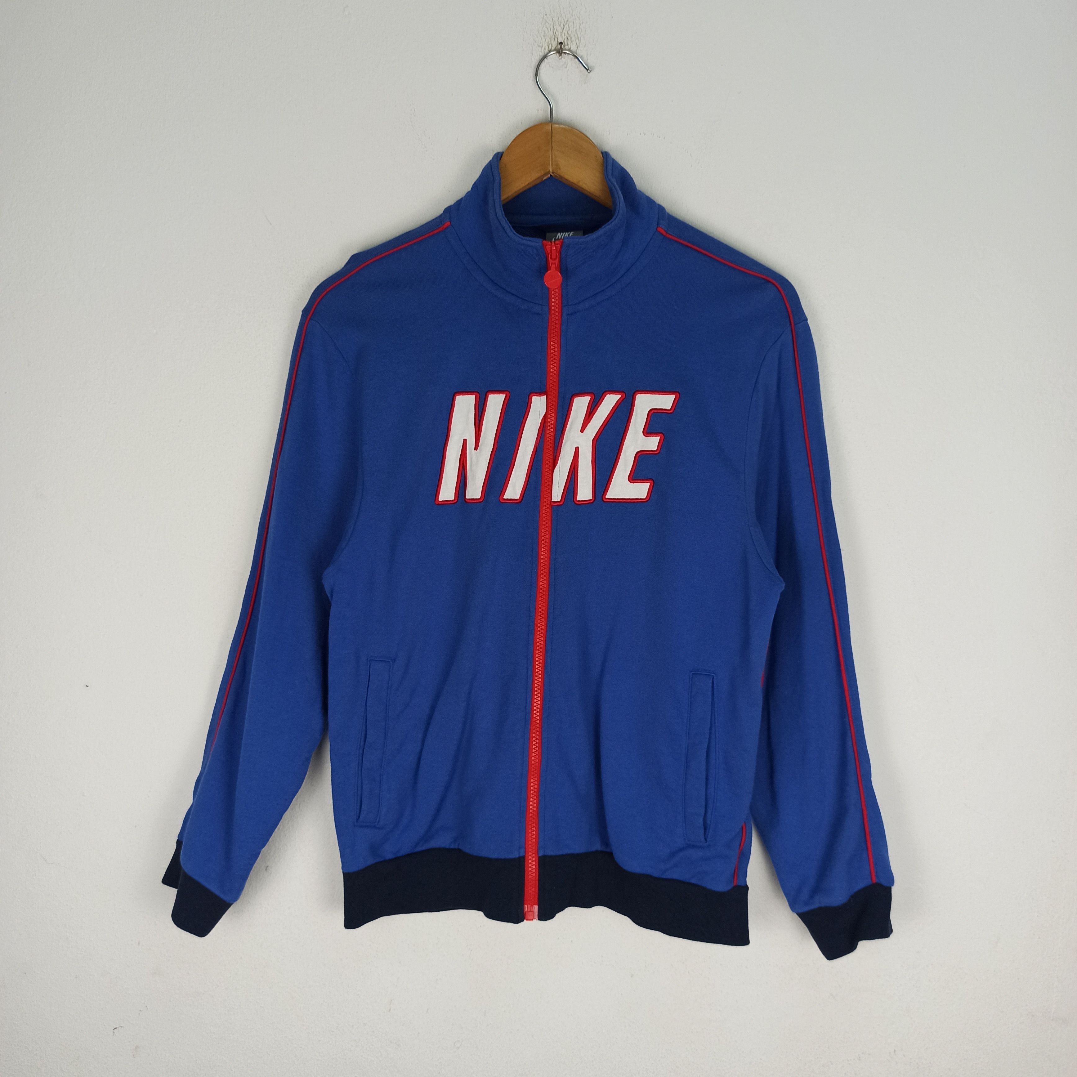 Nike 🔥Steals🔥 Nike Big Logo Full Zipper Sweater Size US M / EU 48-50 / 2 - 1 Thumbnail