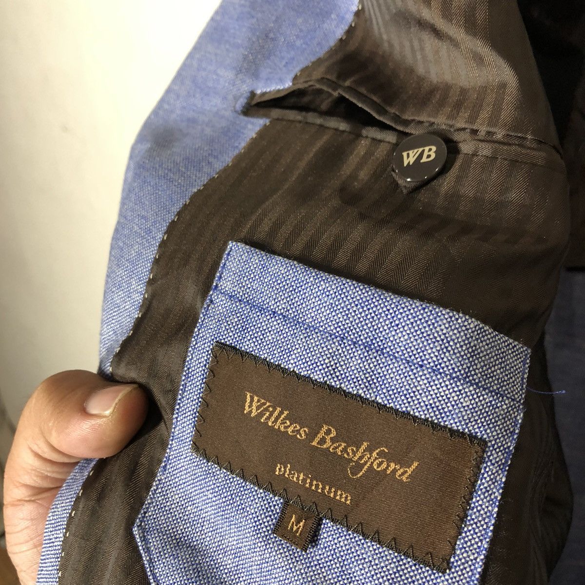 Japanese Brand WILKES BASHFORD PLATINUM CASUAL COAT Size US M / EU 48-50 / 2 - 11 Thumbnail