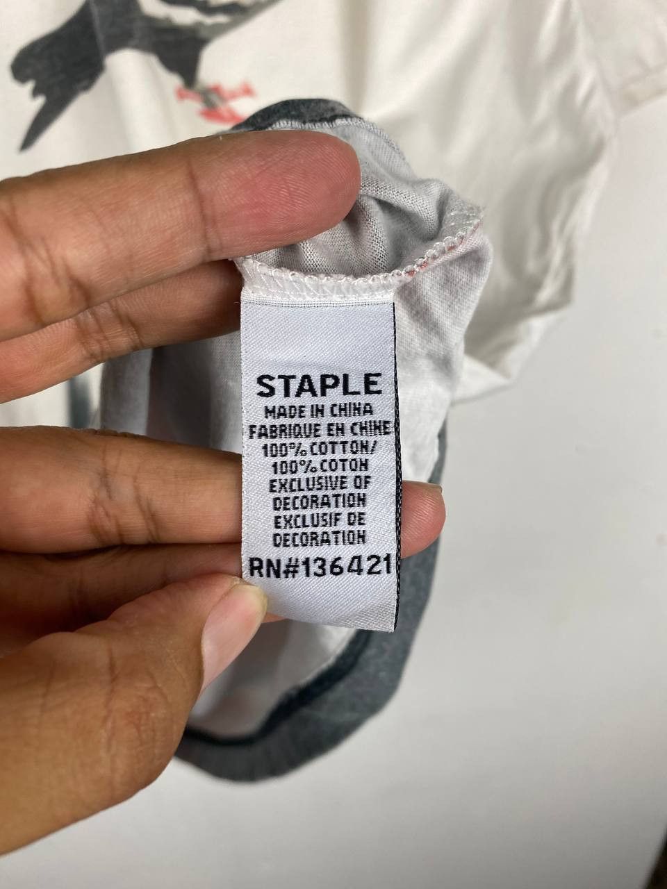 Staple staple pegion tye dye tee nice design Size US L / EU 52-54 / 3 - 6 Thumbnail