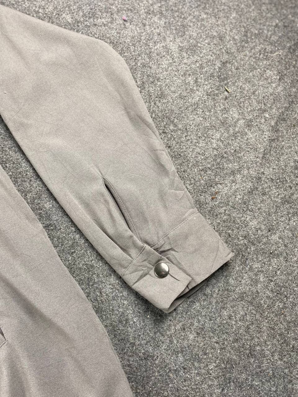 Japanese Brand japanese brands grey stretchable jacket nice design Size US M / EU 48-50 / 2 - 3 Thumbnail