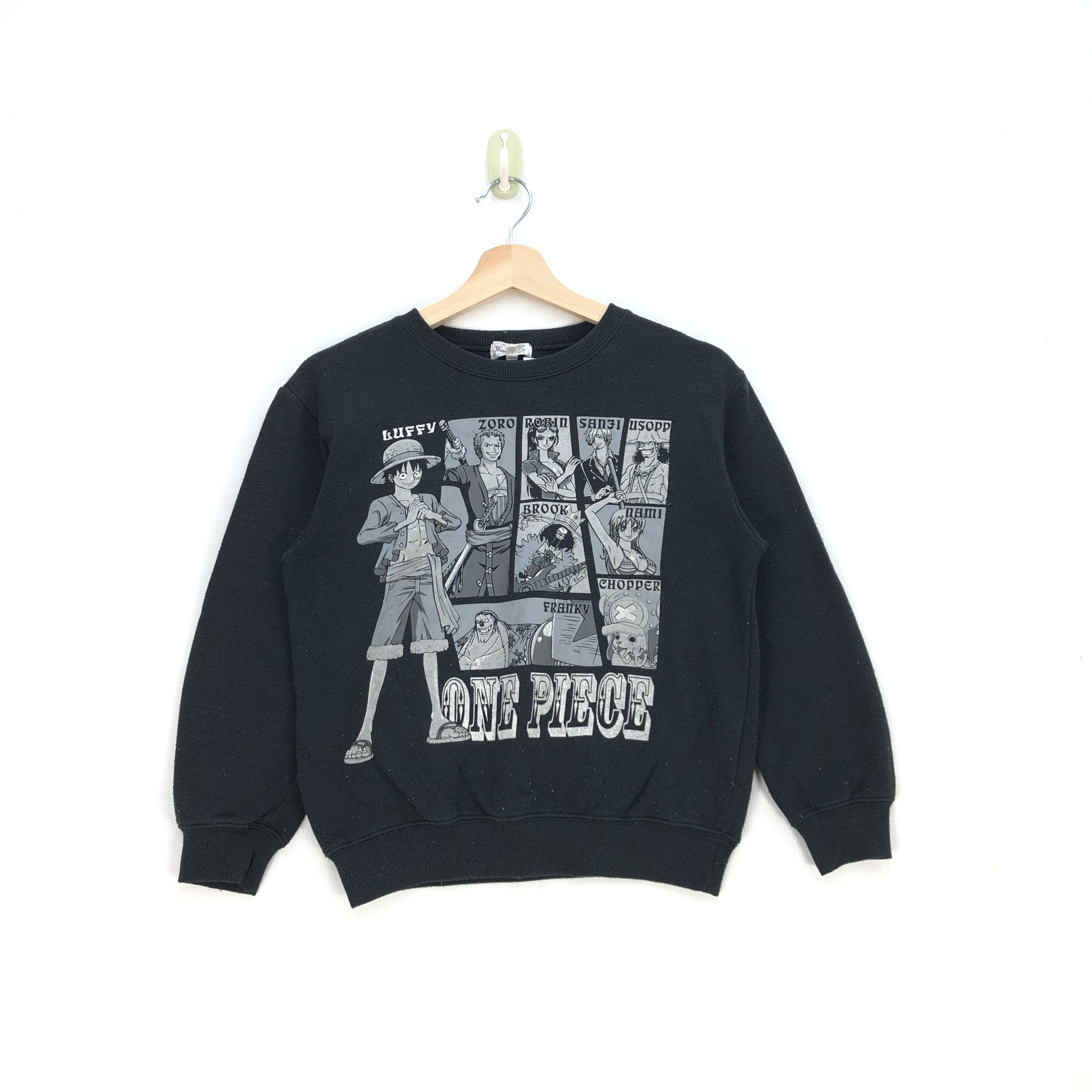 Anime × Japanese Brand × Vintage Vintage One Piece Sweater Japanese Anime Cartoon Sweatshirt Size US S / EU 44-46 / 1 - 1 Thumbnail
