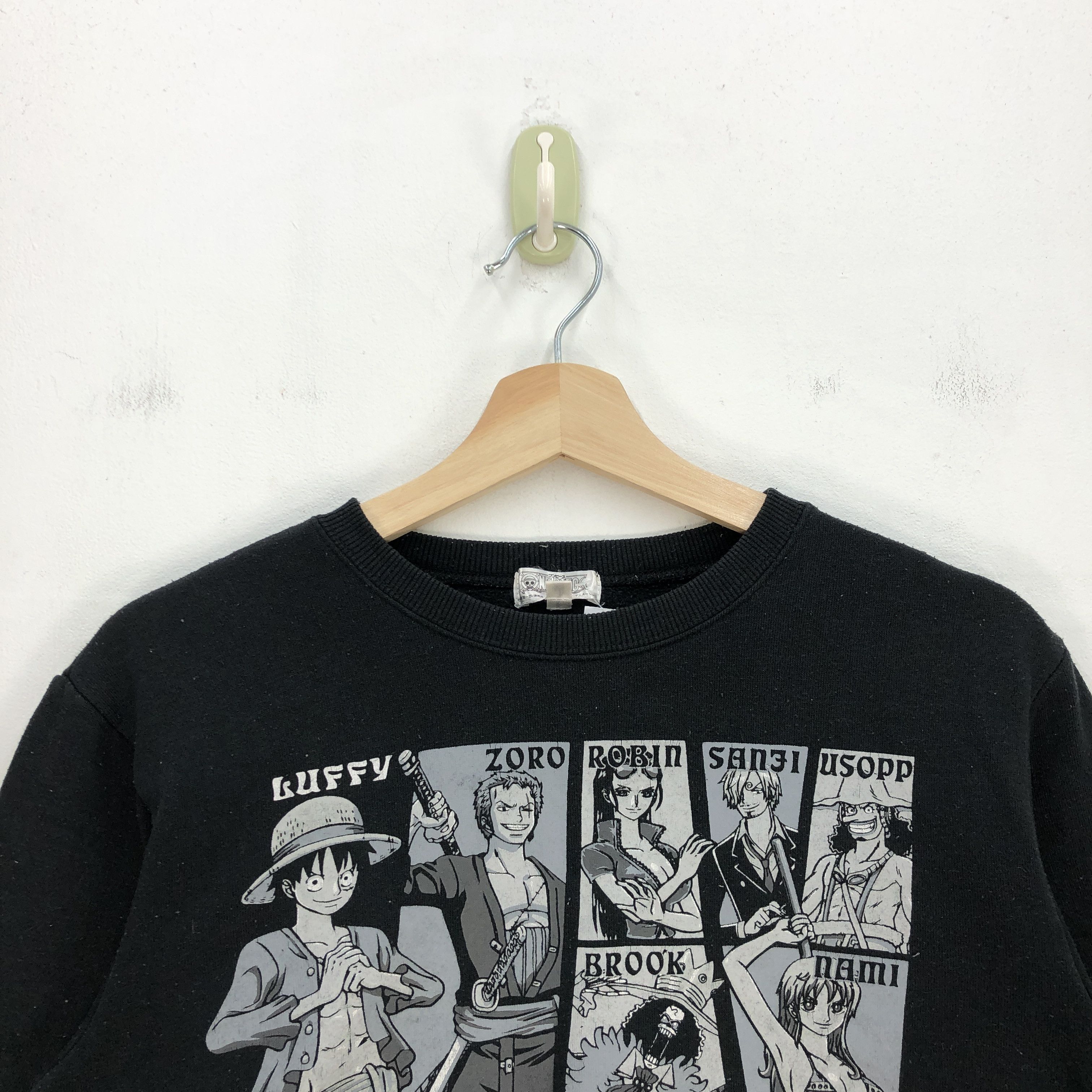 Anime × Japanese Brand × Vintage Vintage One Piece Sweater Japanese Anime Cartoon Sweatshirt Size US S / EU 44-46 / 1 - 3 Thumbnail