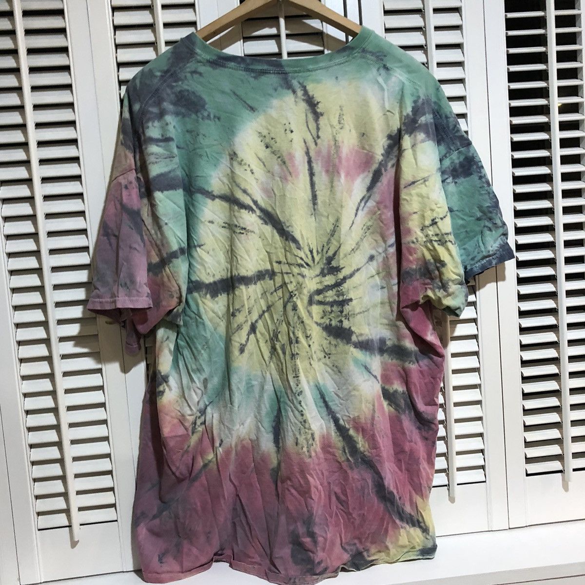 Vintage Faded Rasta Peace Sign T-Shirt Size US XXL / EU 58 / 5 - 2 Thumbnail