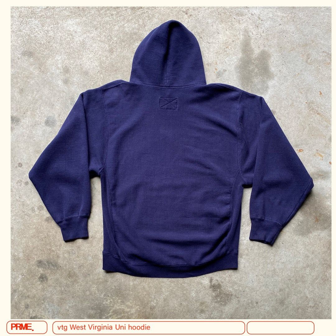 Steve And Barrys × Vintage vintage Y2K WEST VIRGINIA UNIVERSITY college Spellout hoodie Size US M / EU 48-50 / 2 - 11 Thumbnail