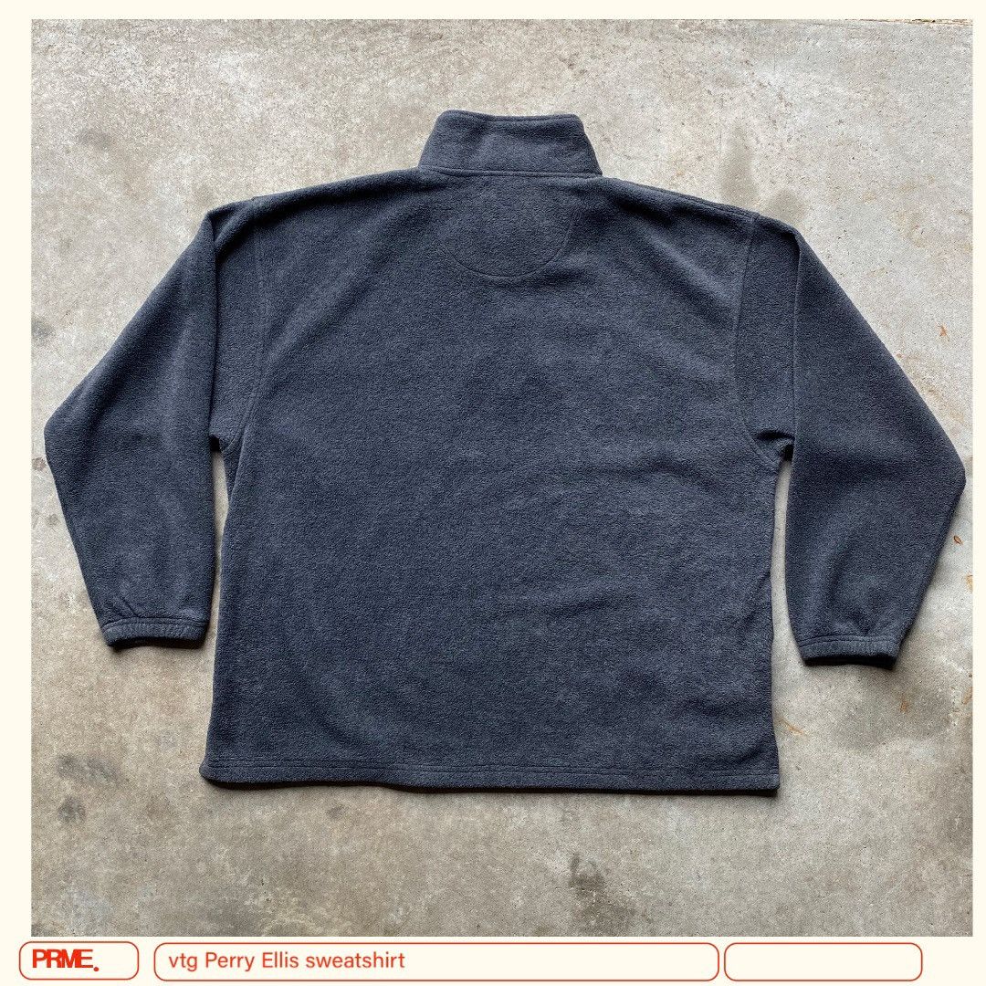 Perry Ellis vintage 90s PERRY ELLIS AMERICA Spellout pullover sweatshirt Size US XXL / EU 58 / 5 - 11 Thumbnail