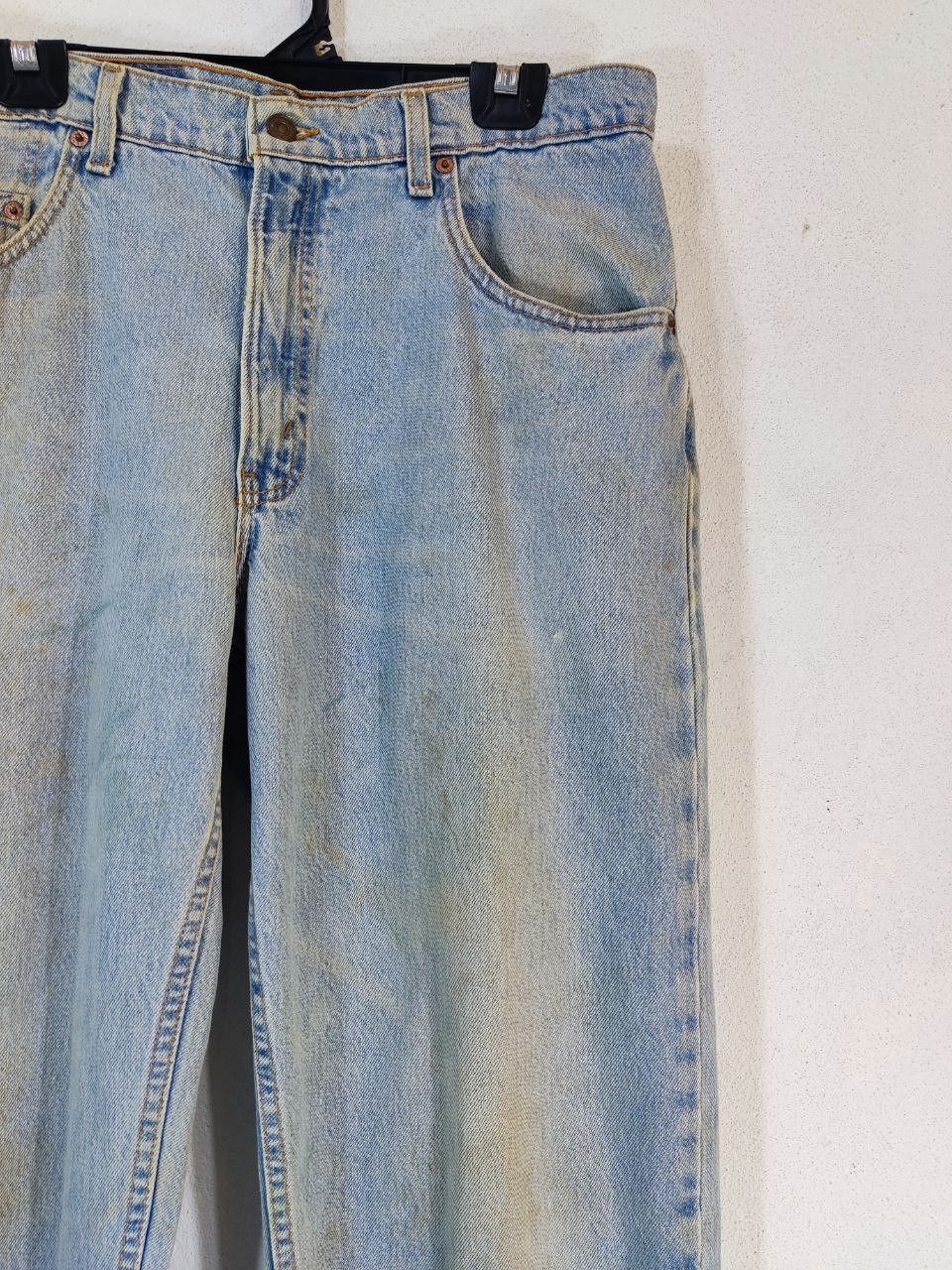 Levi's vintage levis 560 loose fit tapered leg denim Size US 35 - 15 Thumbnail