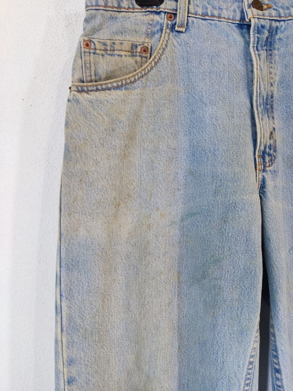 Levi's vintage levis 560 loose fit tapered leg denim Size US 35 - 18 Thumbnail