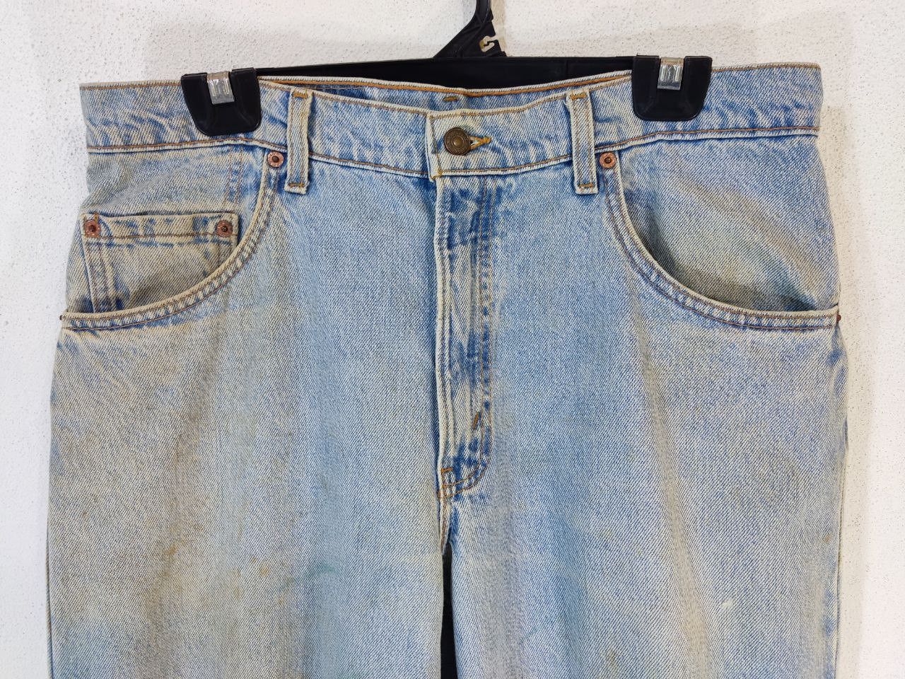 Levi's vintage levis 560 loose fit tapered leg denim Size US 35 - 19 Thumbnail