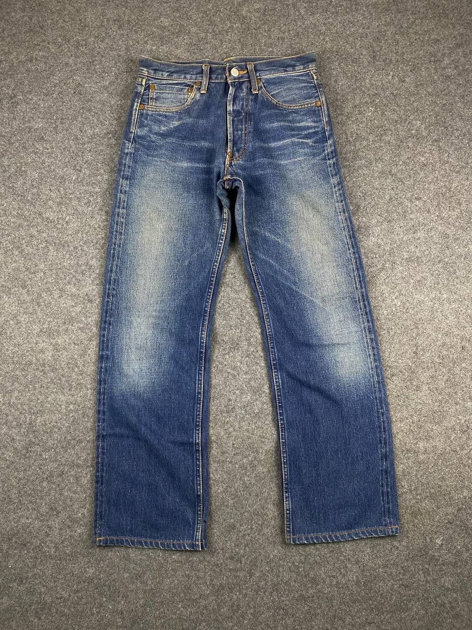 Japanese Brand vintage yen japanese brands selvedge denim nice design Size US 30 / EU 46 - 10 Thumbnail