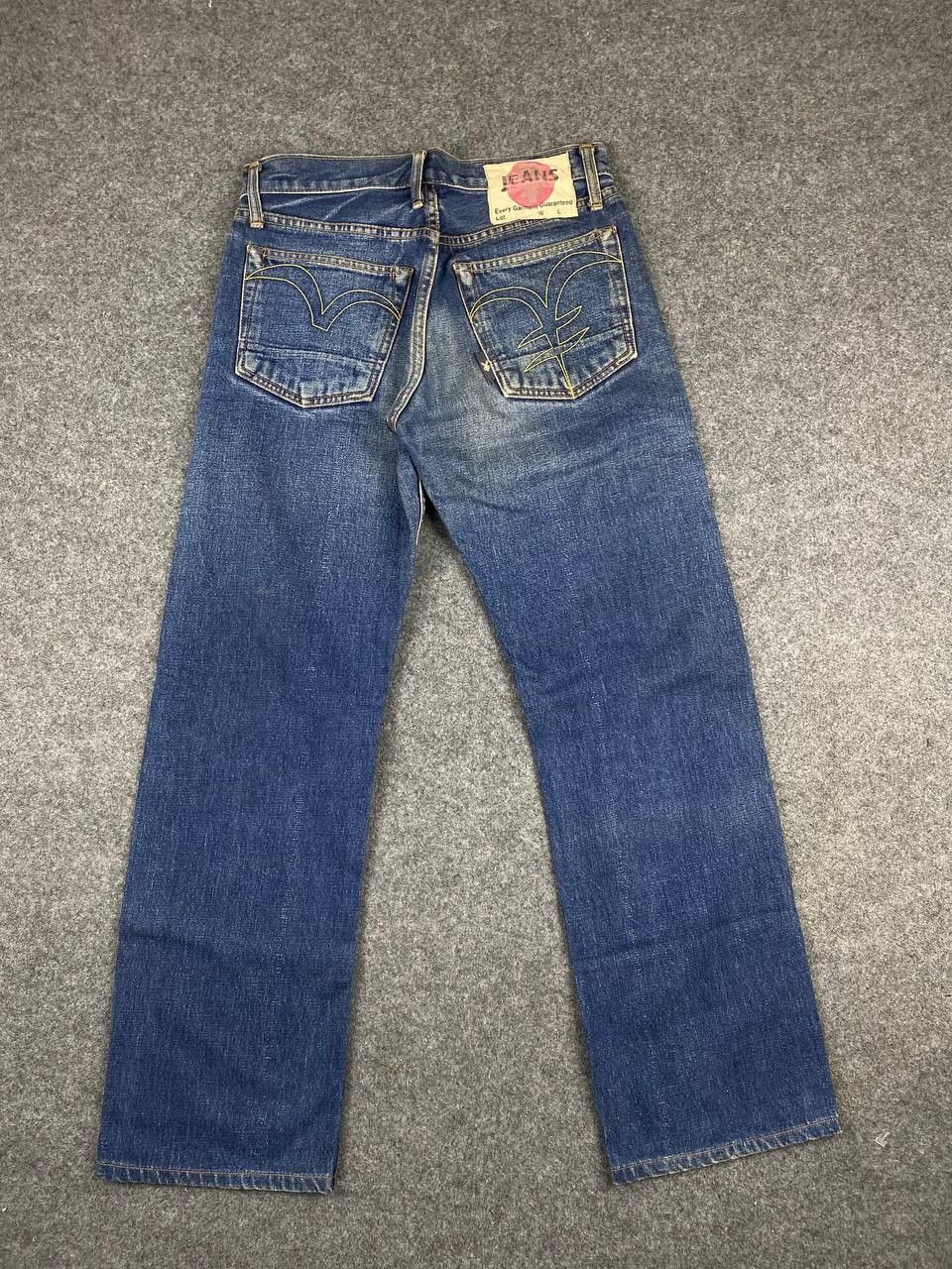 Japanese Brand vintage yen japanese brands selvedge denim nice design Size US 30 / EU 46 - 1 Thumbnail