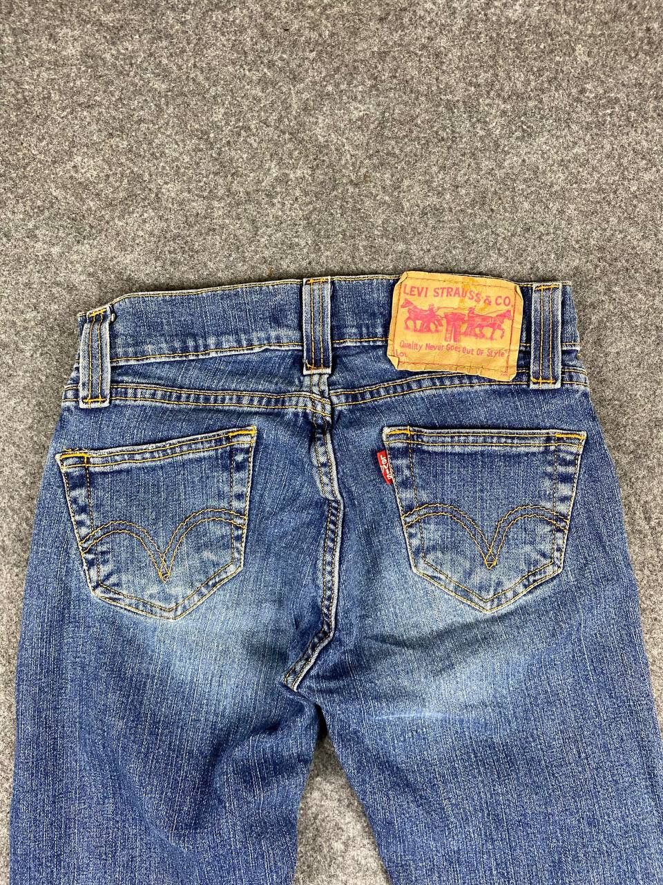 Levi's levis 594 slouch straight distressed denim Size 30" / US 8 / IT 44 - 3 Thumbnail