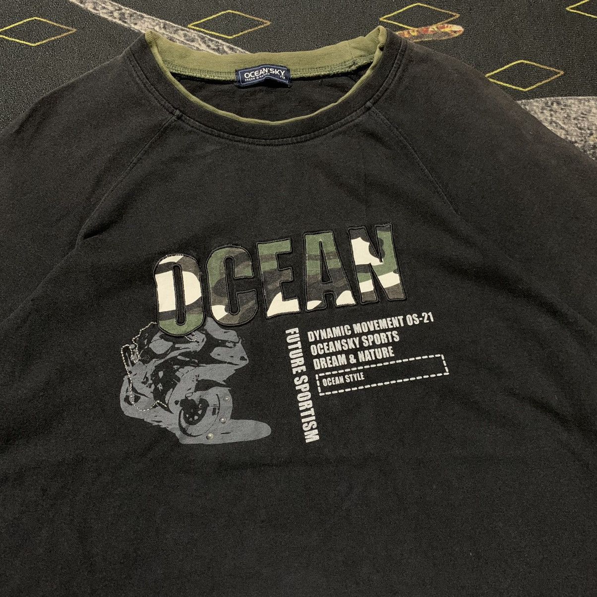 ✨Y2k Ocean’ Sky StreetRider Two Layered Sleves L/S Tees