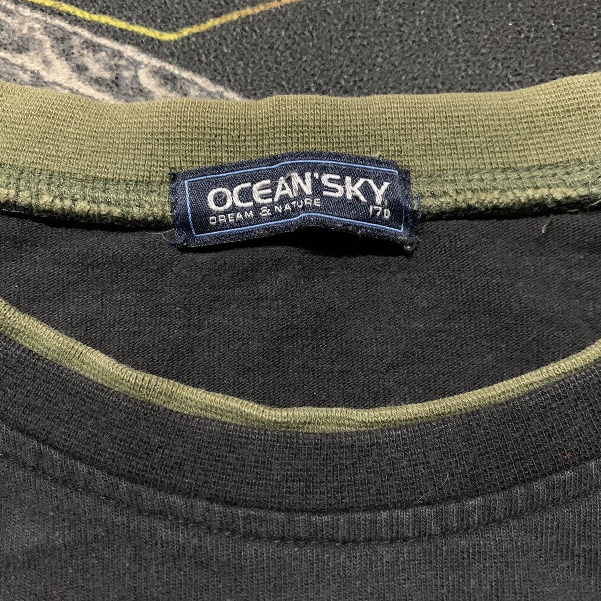 ✨Y2k Ocean’ Sky StreetRider Two Layered Sleves L/S Tees
