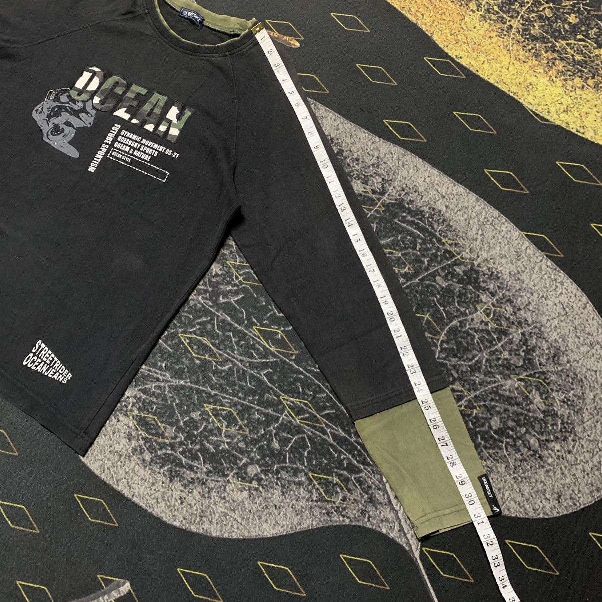 ✨Y2k Ocean’ Sky StreetRider Two Layered Sleves L/S Tees