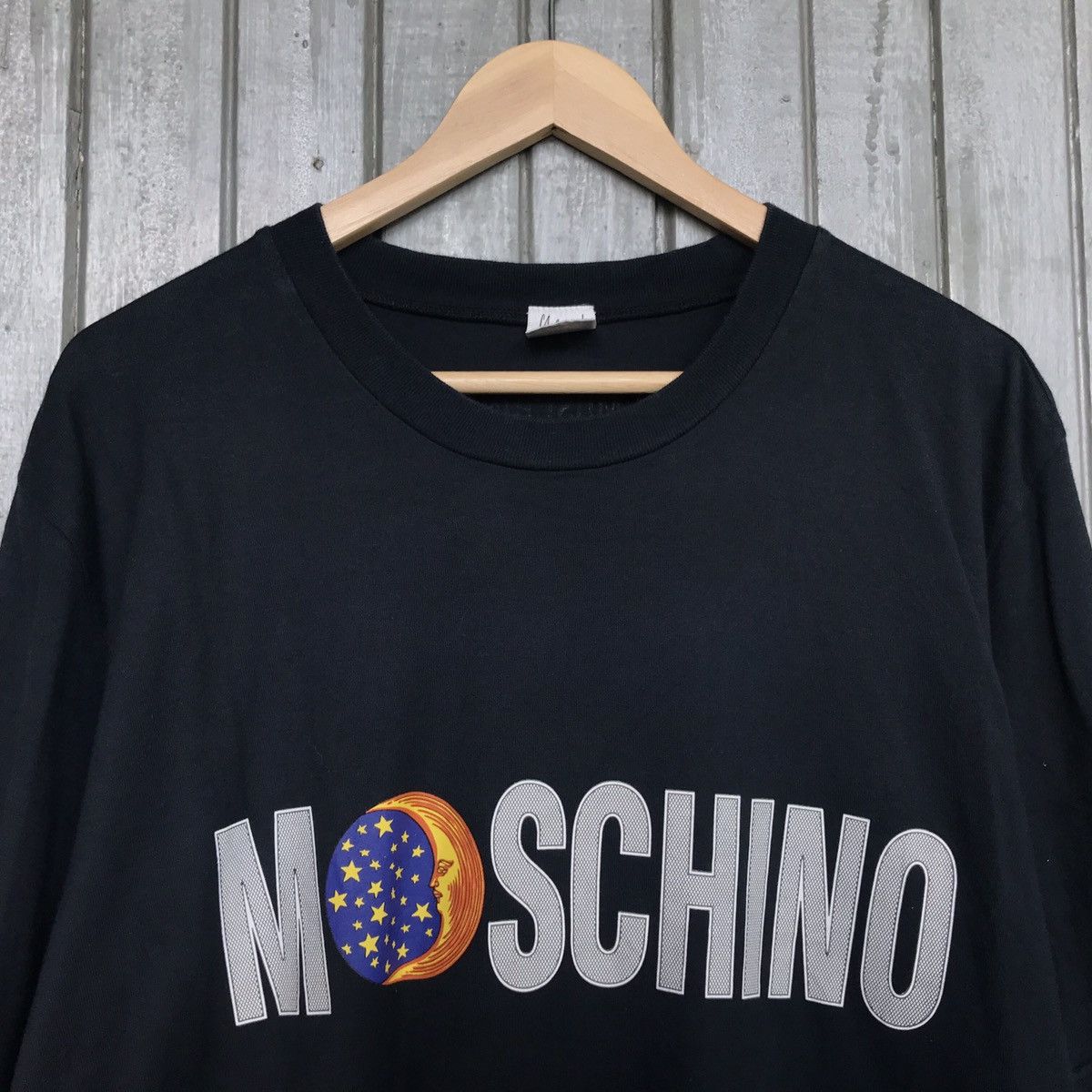 Moschino *OG!! MOSCHINO Spellout Logo Men Clothing tees Size US L / EU 52-54 / 3 - 3 Thumbnail
