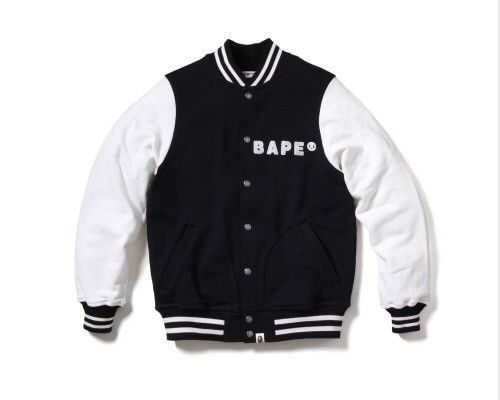 Bape Ape Is Bathing Varsity Jacket (2008) Size US M / EU 48-50 / 2 - 2 Thumbnail