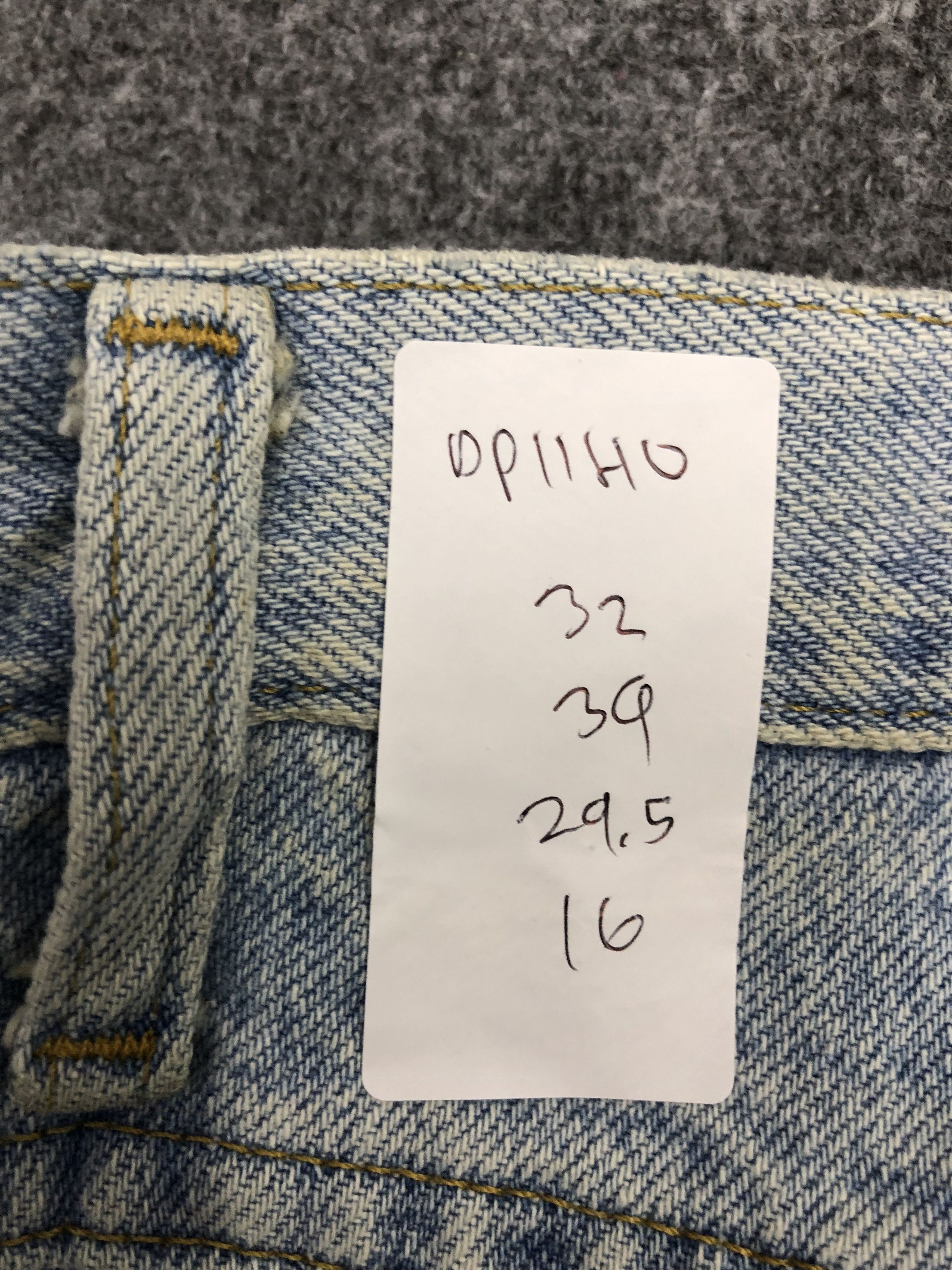Lee × Vintage Vintage Lee Light Wash Denim Jeans DP1140 Size US 32 / EU 48 - 11 Thumbnail