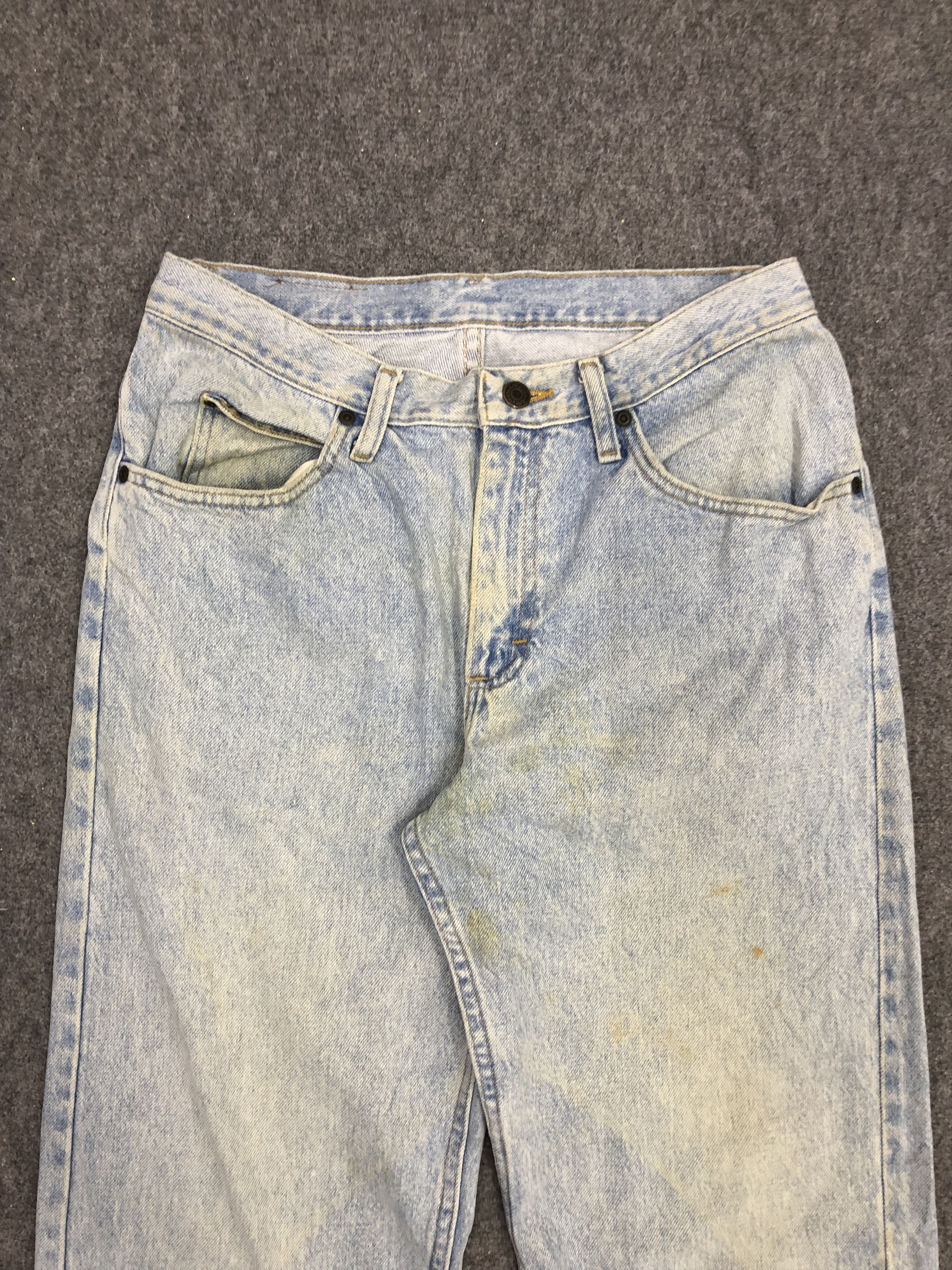 Lee × Vintage Vintage Lee Light Wash Denim Jeans DP1140 Size US 32 / EU 48 - 2 Thumbnail