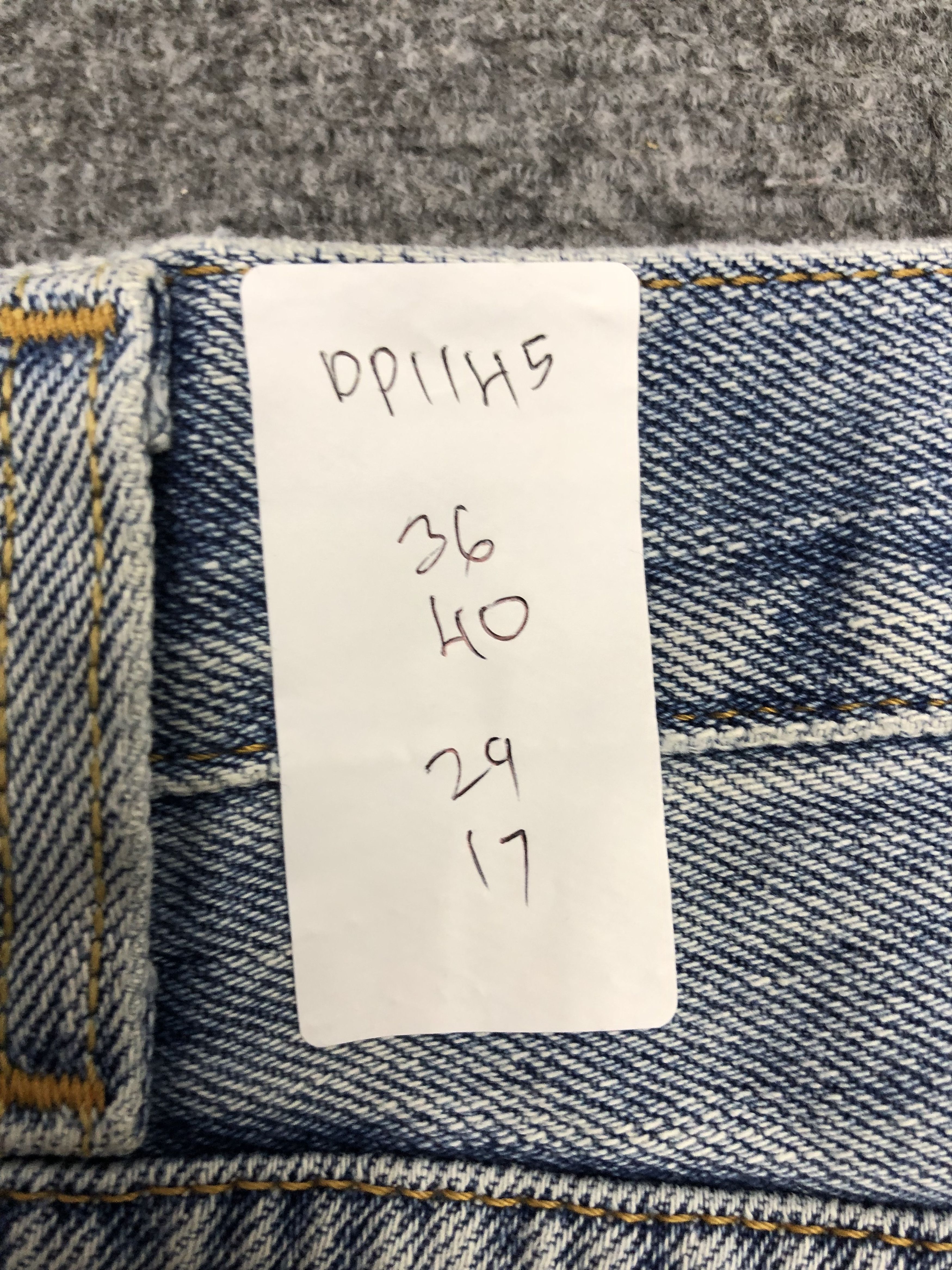 Levi's × Vintage Vintage Levis 505 Faded Blue Jeans Size US 36 / EU 52 - 12 Thumbnail